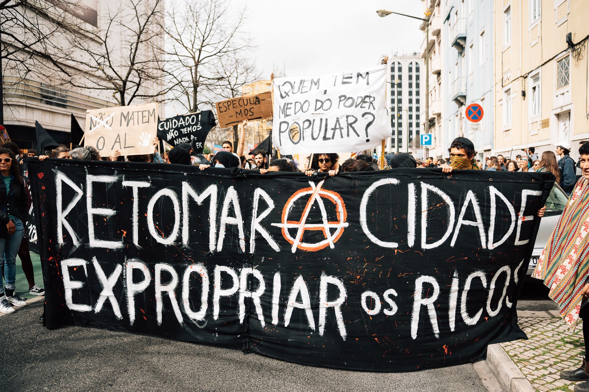 Confrontos em Manifestação em Lisboa - 4 - 0