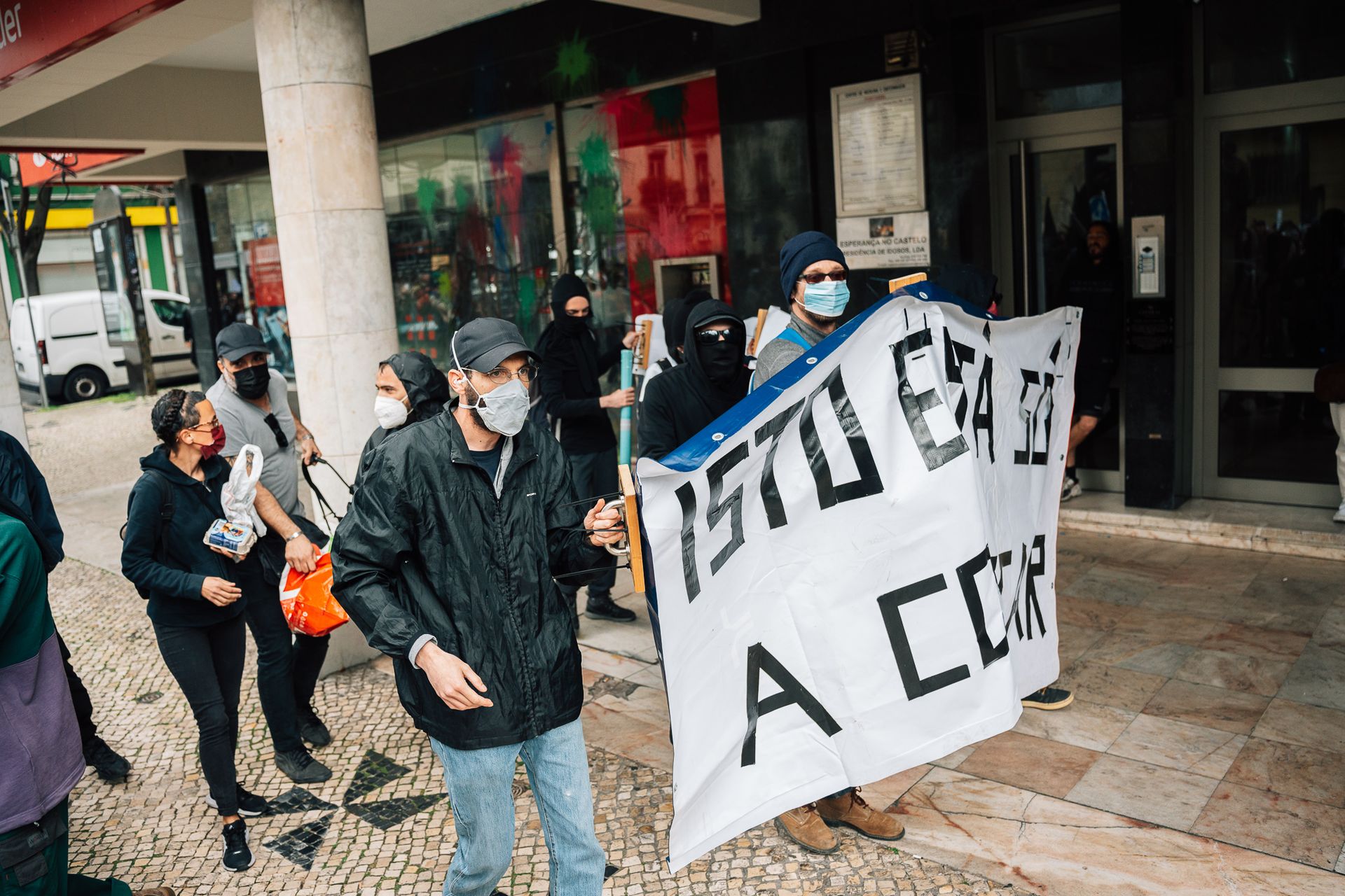 Confrontos em Manifestação em Lisboa - 4 - 0