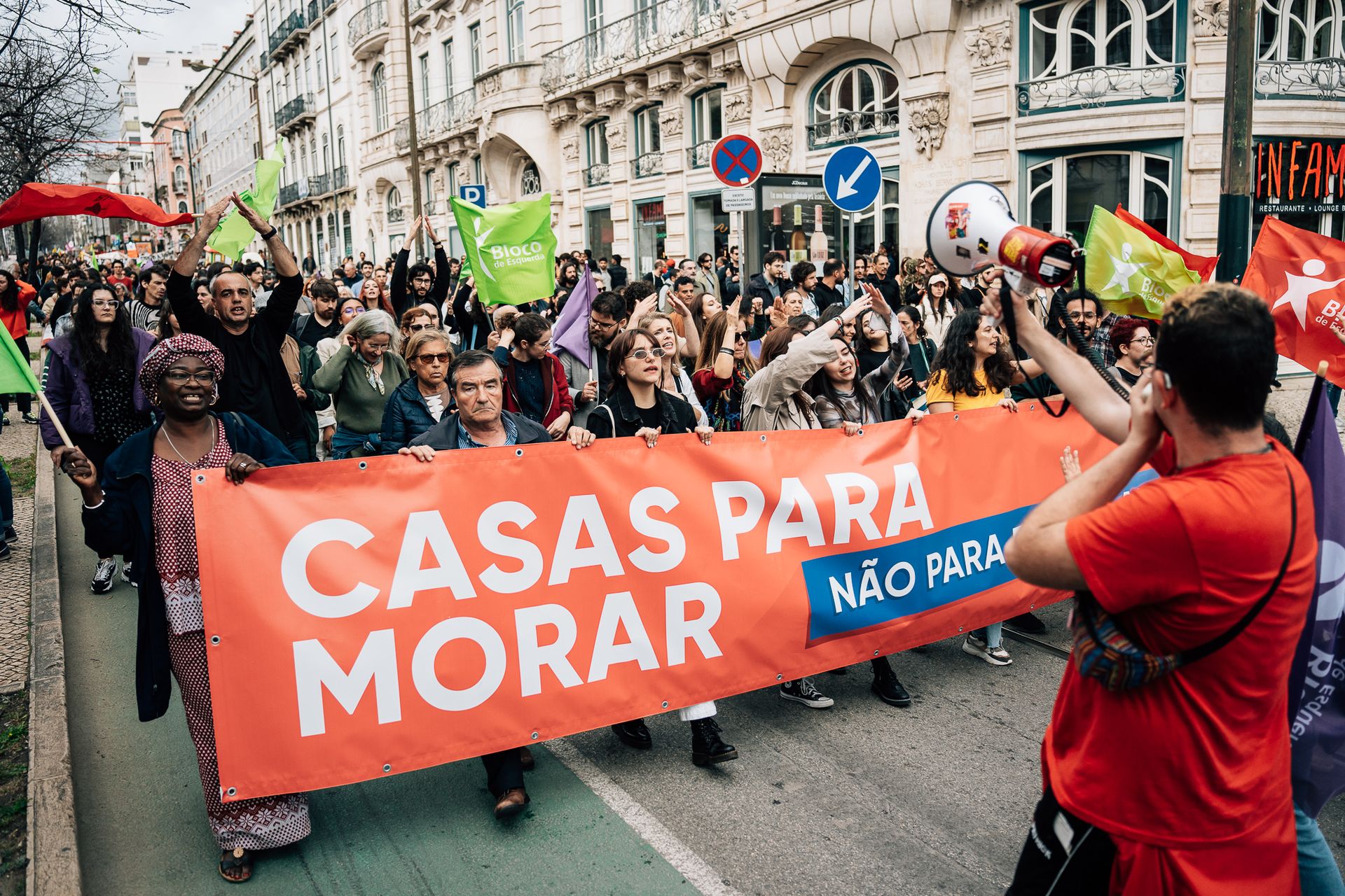 Confrontos em Manifestação em Lisboa - 2 - 0