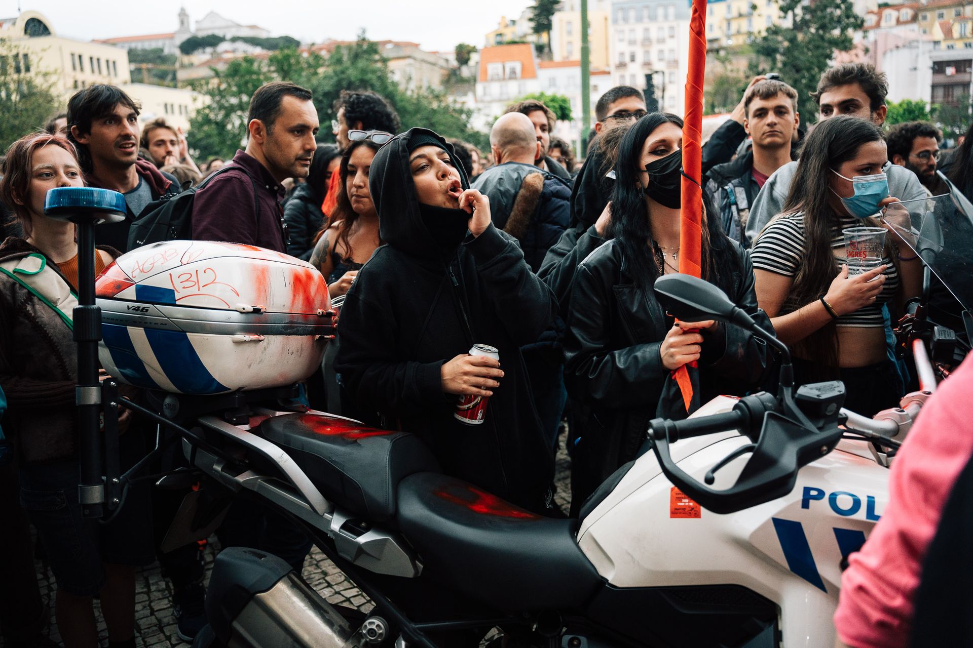 Confrontos em Manifestação em Lisboa - 8 - 0