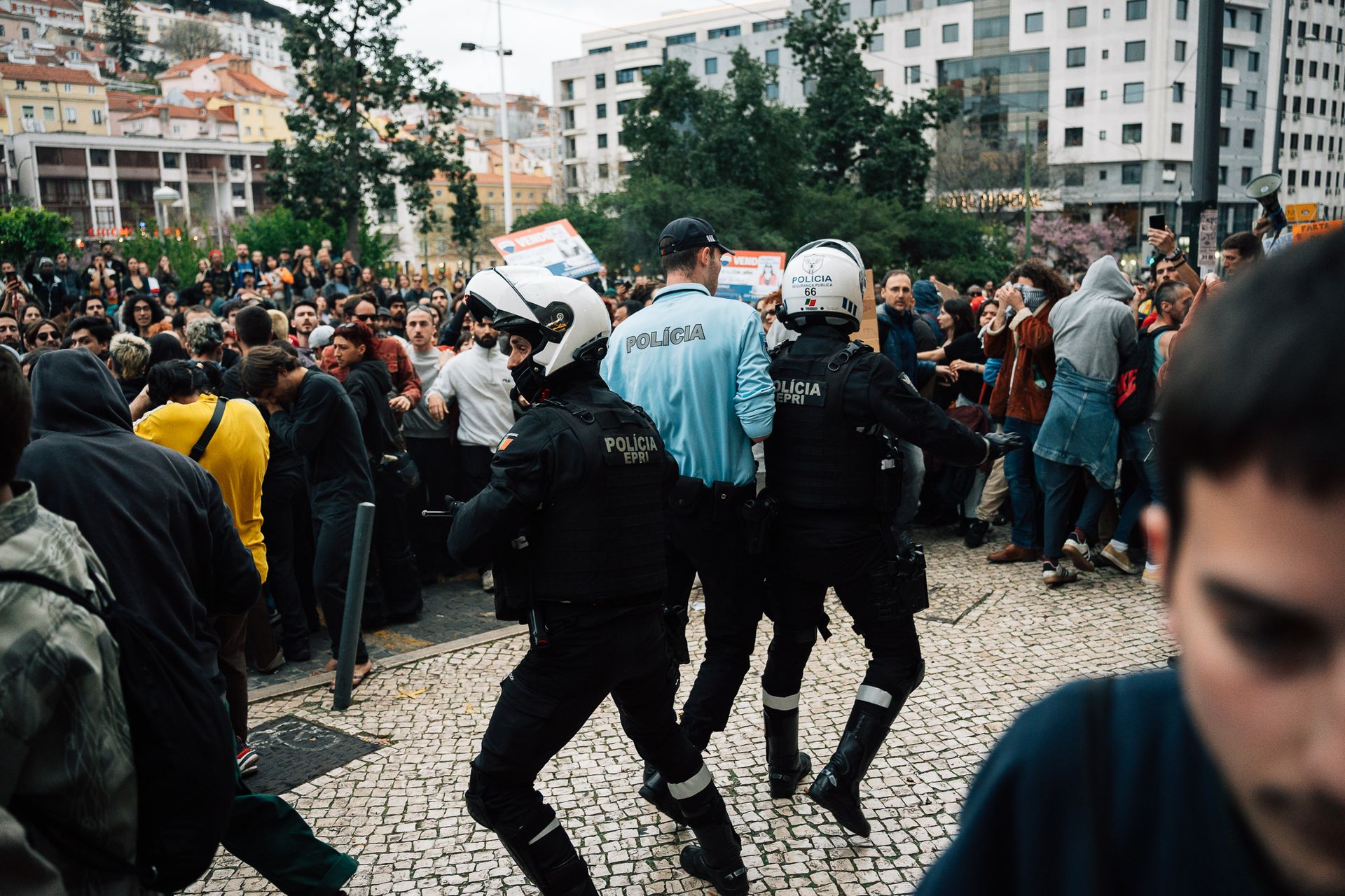 Confrontos em Manifestação em Lisboa - 10 - 0