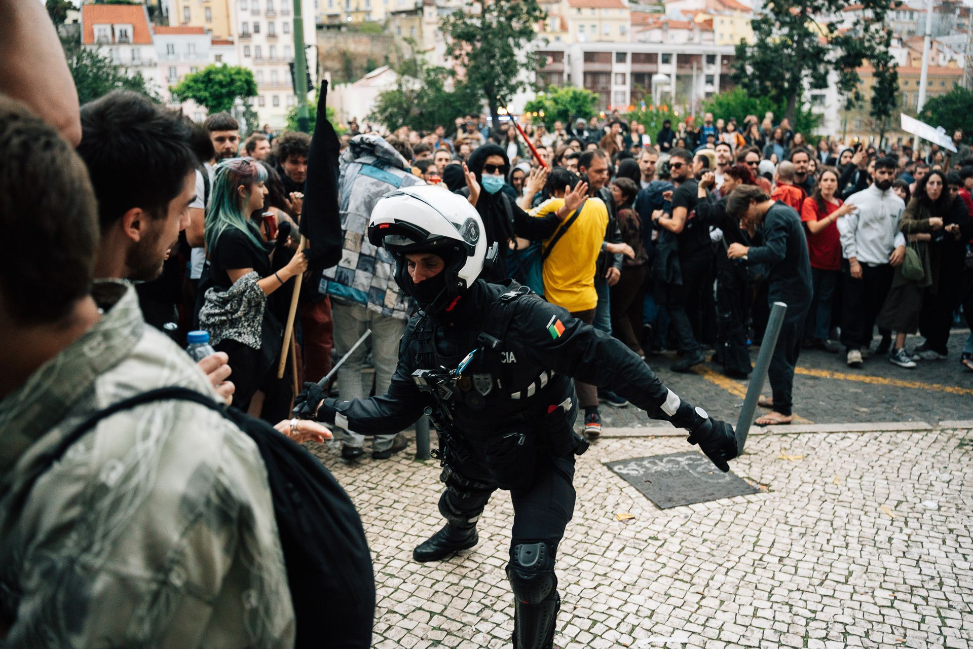 Confrontos em Manifestação em Lisboa - 10 - 0