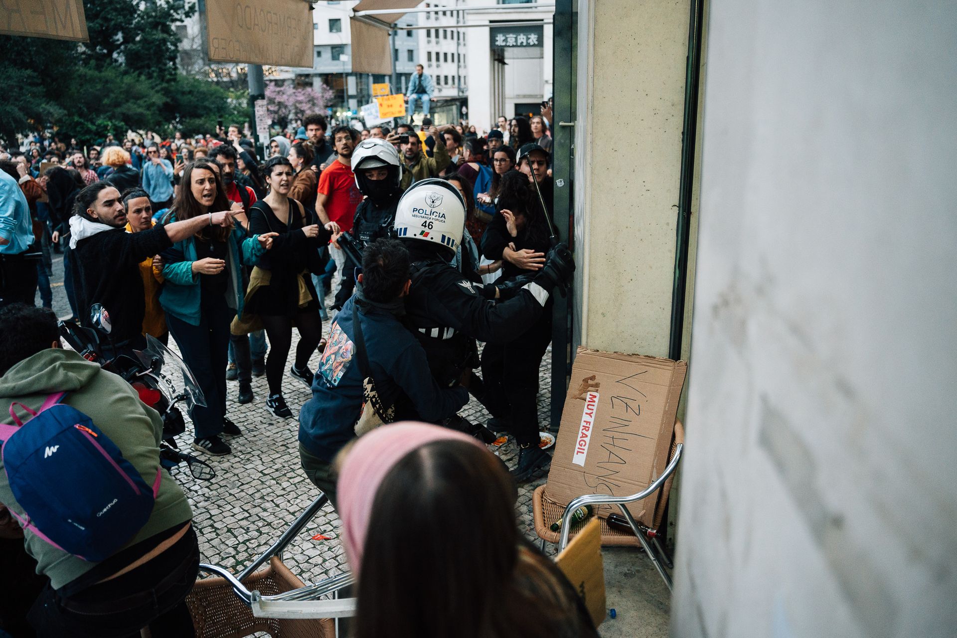 Confrontos em Manifestação em Lisboa - 10 - 0
