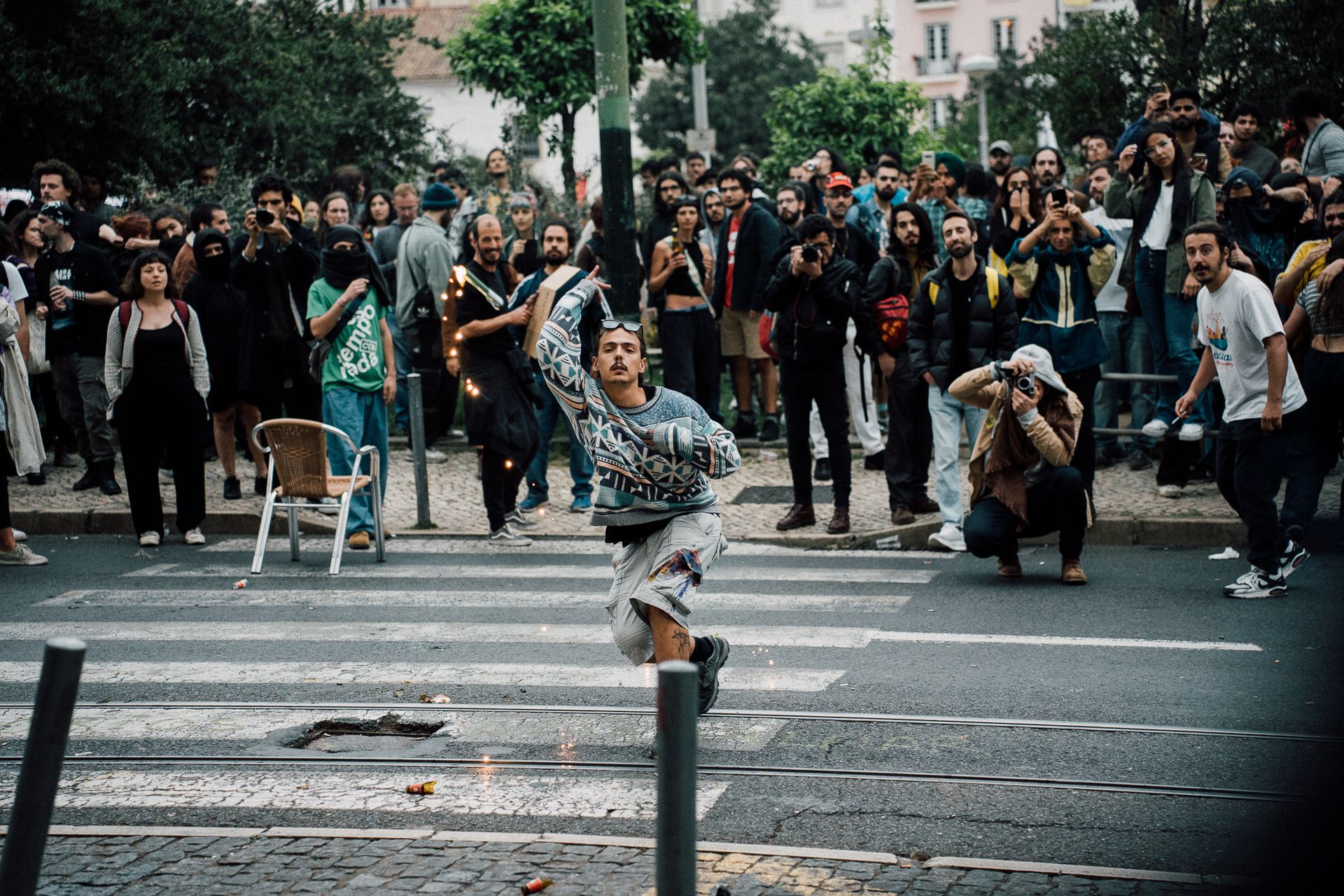 Confrontos em Manifestação em Lisboa - 10 - 0
