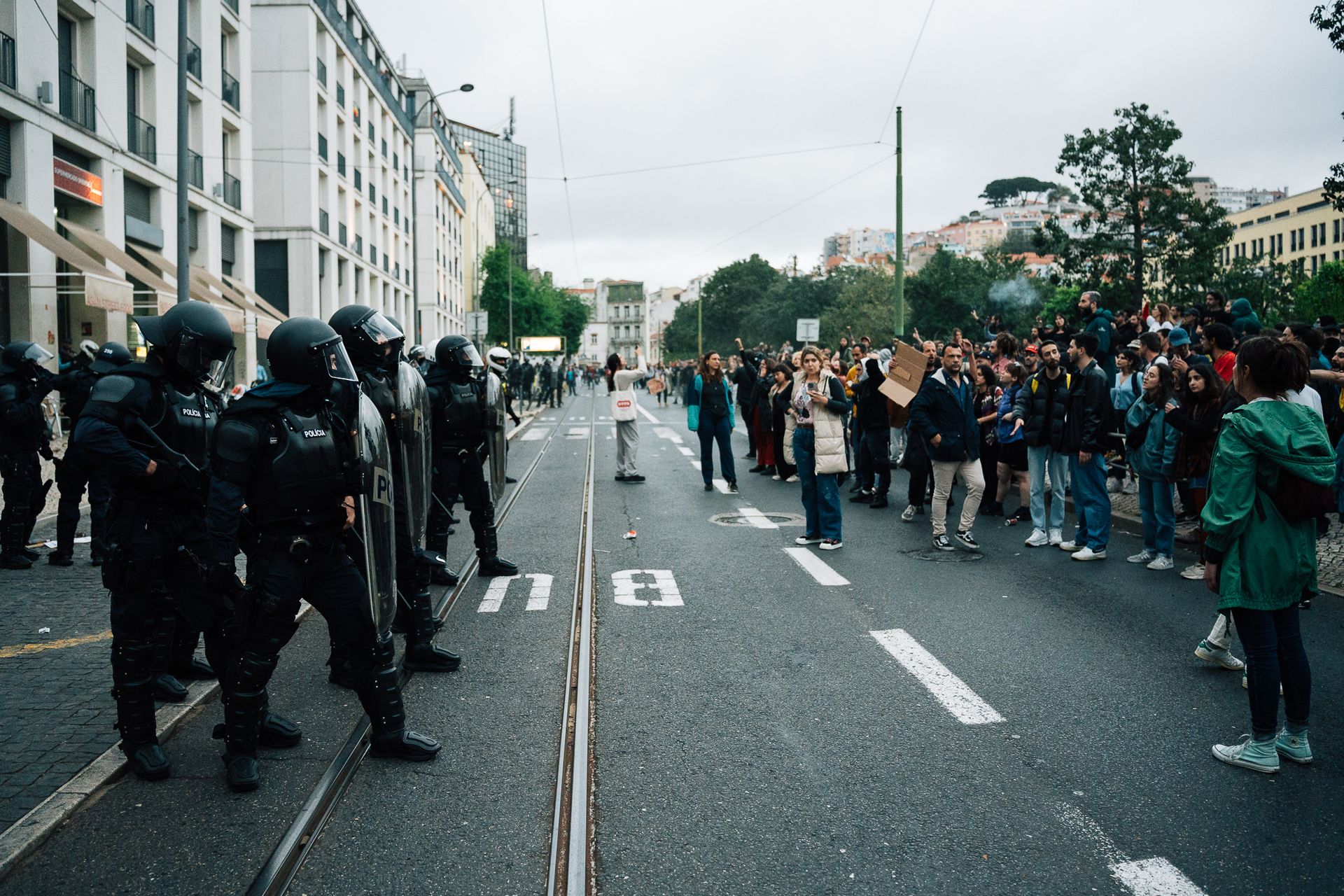 Confrontos em Manifestação em Lisboa - 10 - 0