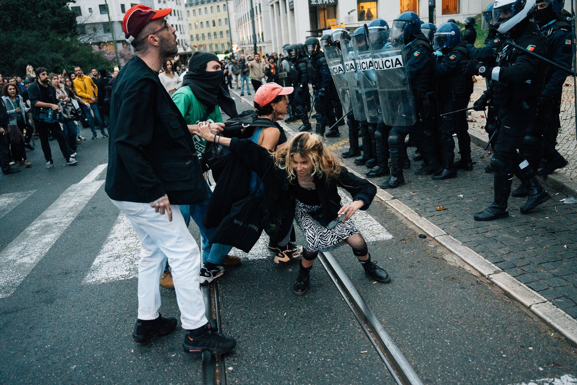 Confrontos em Manifestação em Lisboa - 10 - 0