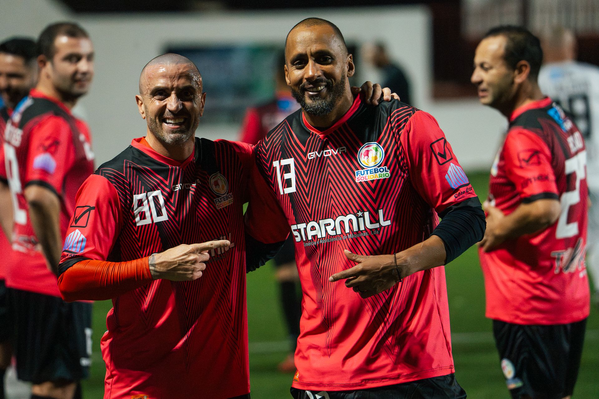 Futebol Solidário no Estádio do Sacavém - 2 - 0