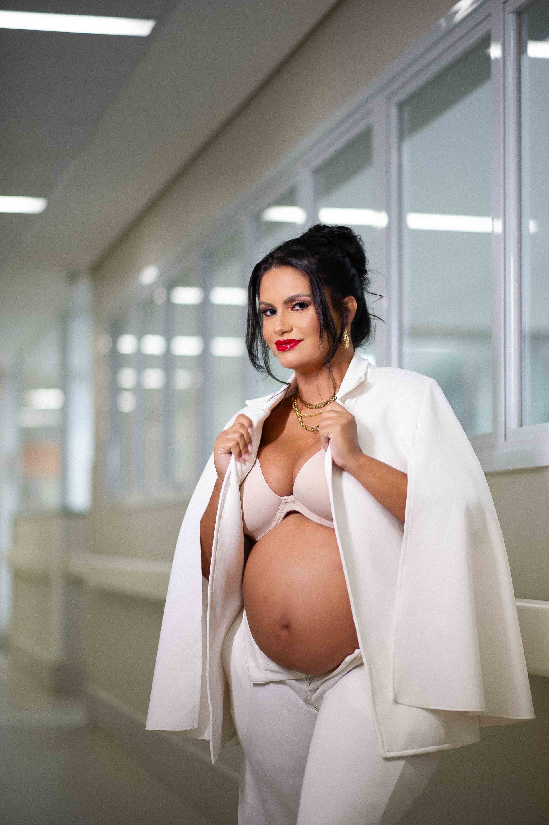 Ensaio de gestante no hospital - 2 - 3