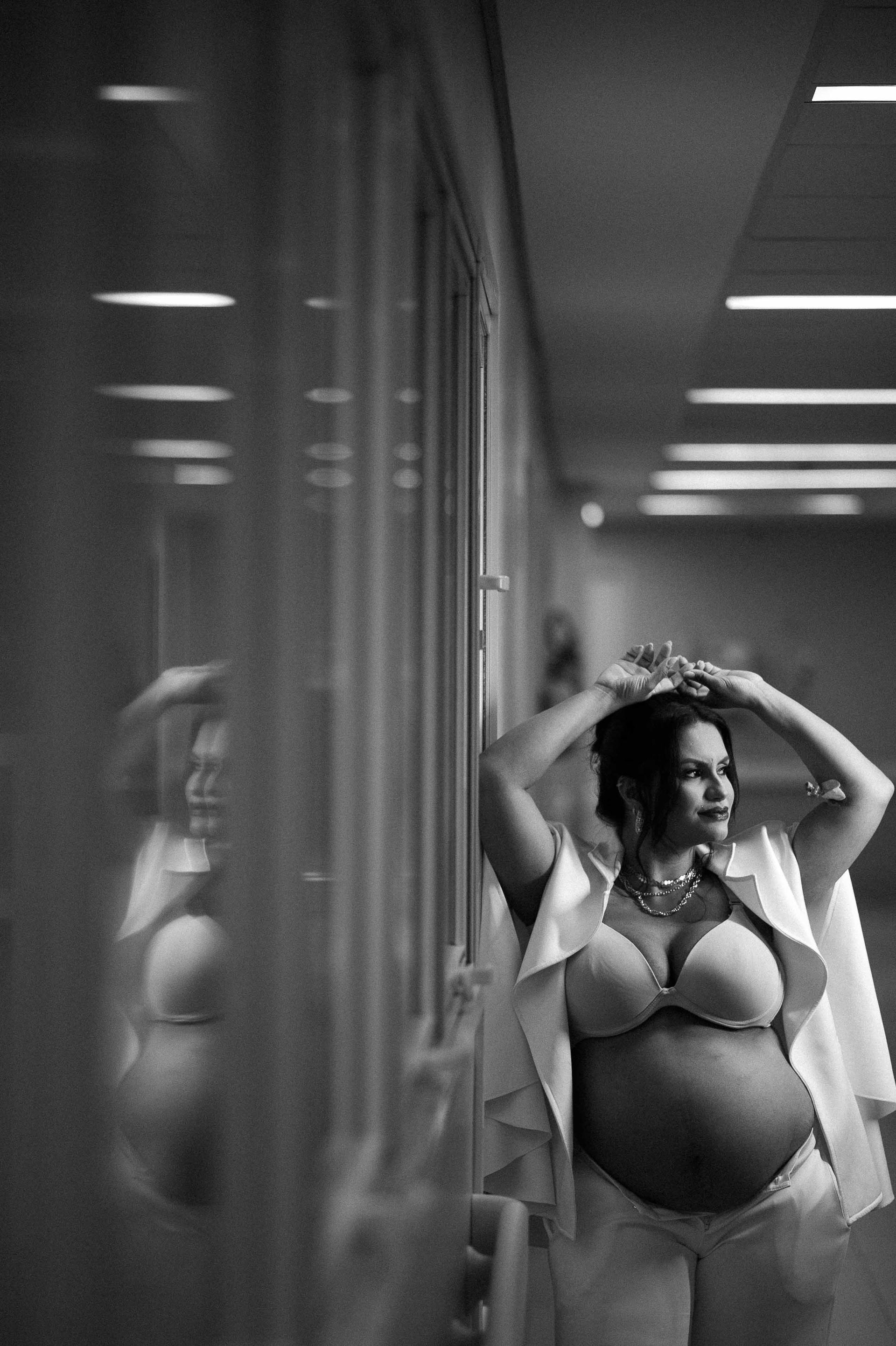 Ensaio de gestante no hospital - 2 - 6