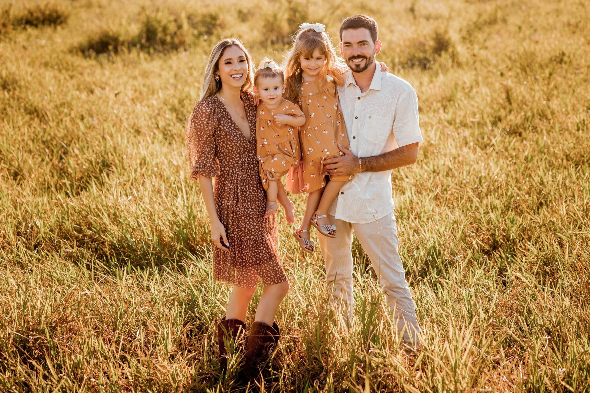 Neto, Juliana e filhas - 2 - 3