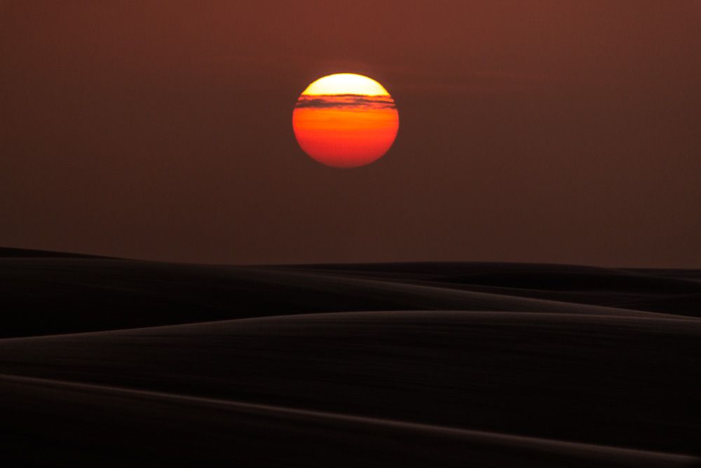 Lençois Maranhenses - Pôr do sol - 2 - 9