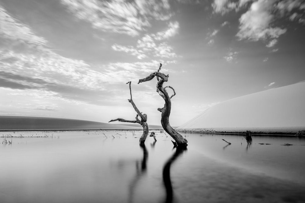 Lençois Maranhenses - Preto e Branco - 2 - 6