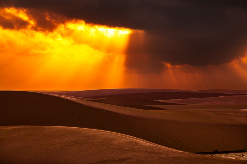 Lençois Maranhenses - Pôr do sol - 2 - 15
