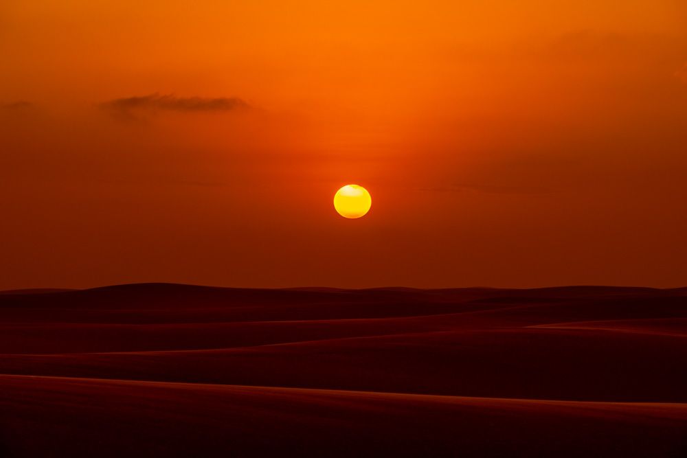Lençois Maranhenses - Pôr do sol - 2 - 8