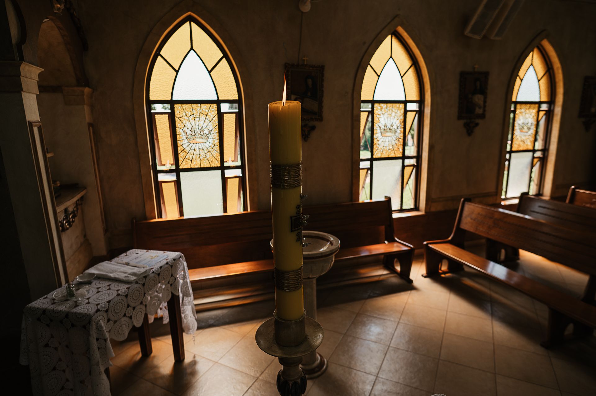 Batizado na Capela Mãe Rainha, Orlândia - SP - 1 - 0