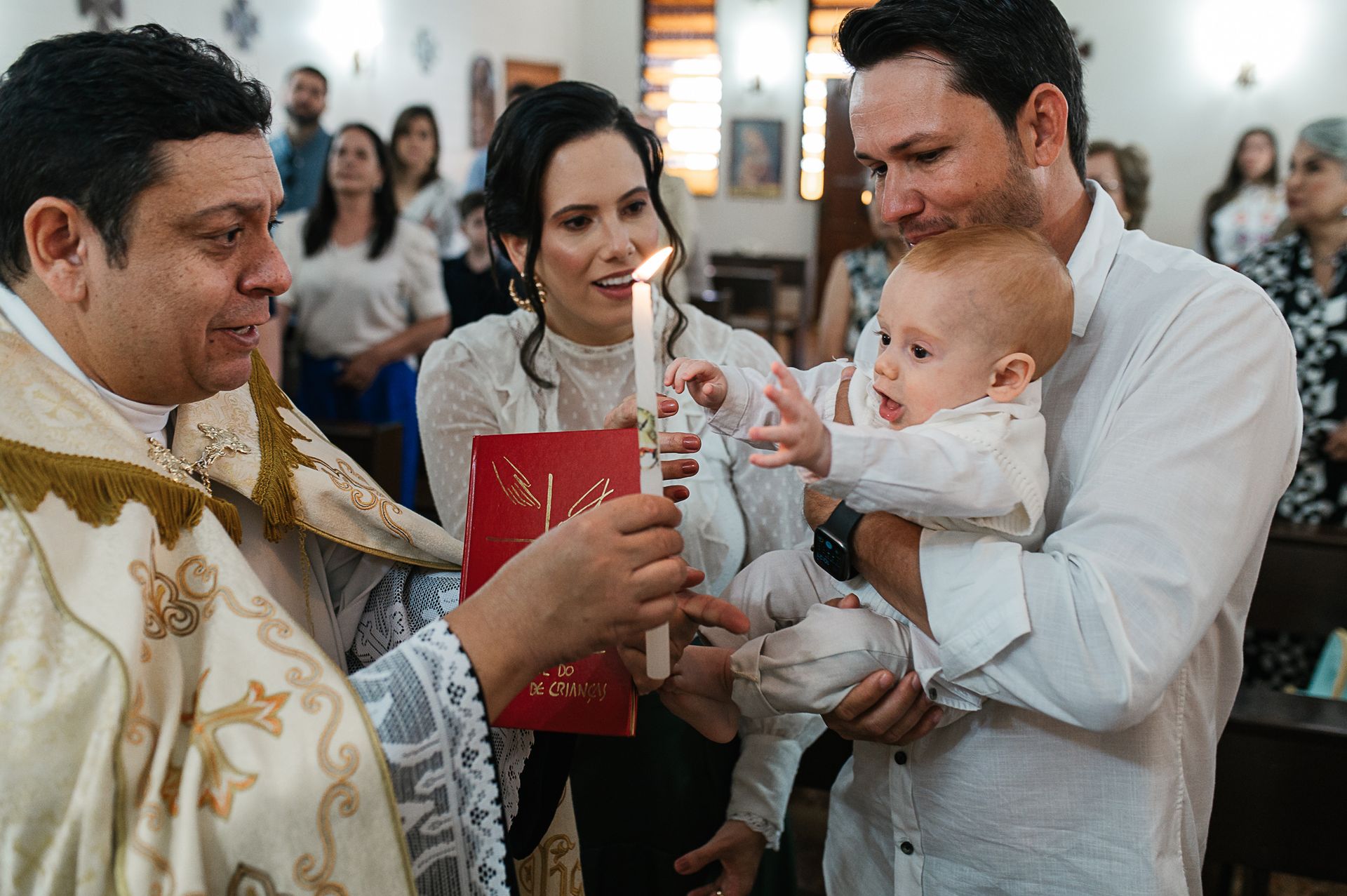 Batizado na Igreja Matriz de Morro Agudo - SP - 1 - 14