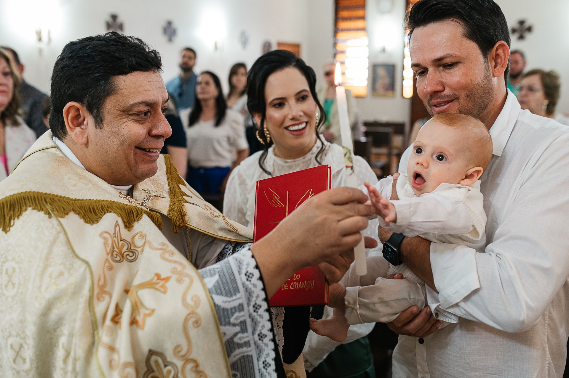 Batizado na Igreja Matriz de Morro Agudo - SP - 1 - 15