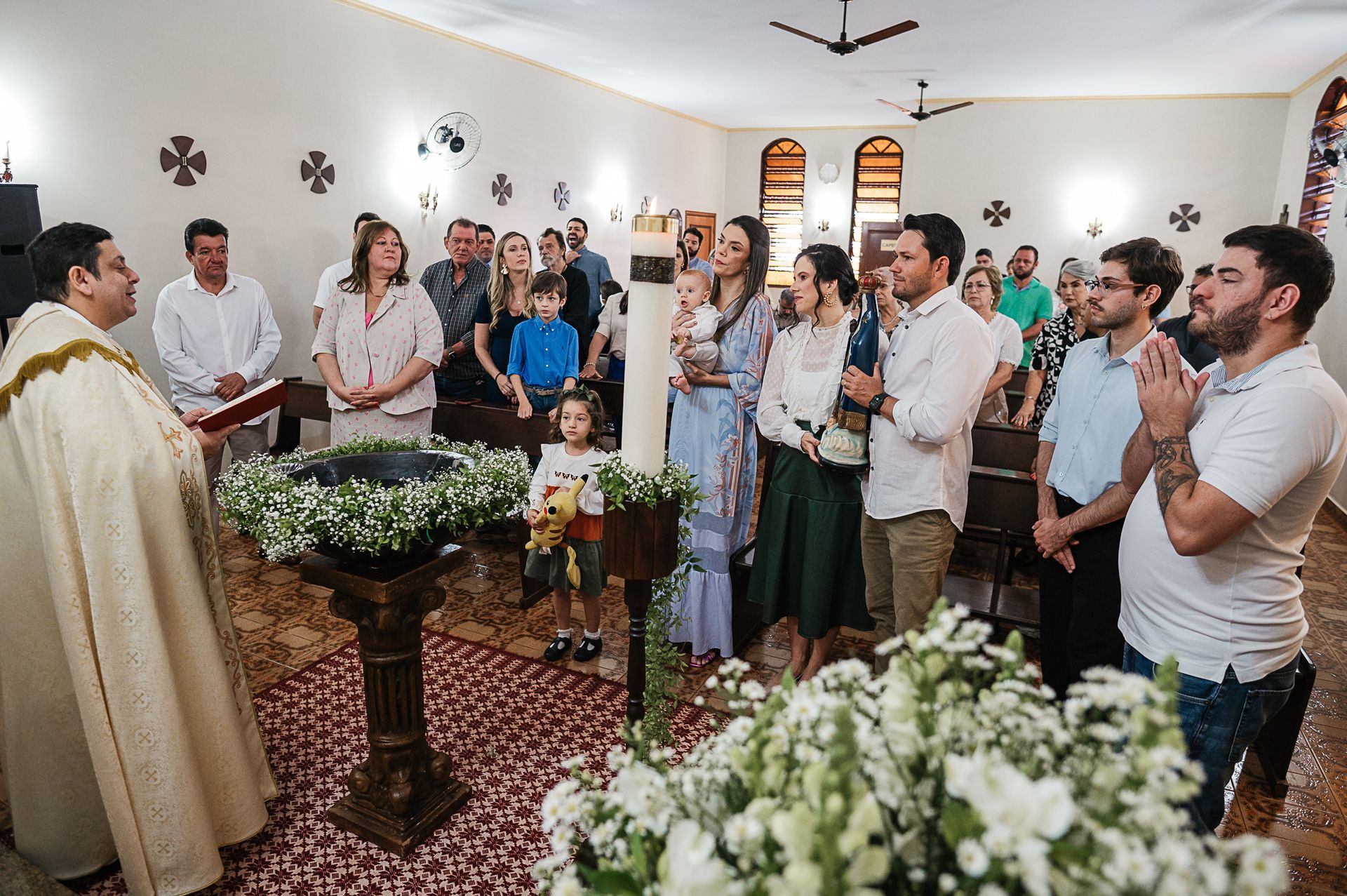 Batizado na Igreja Matriz de Morro Agudo - SP - 1 - 18