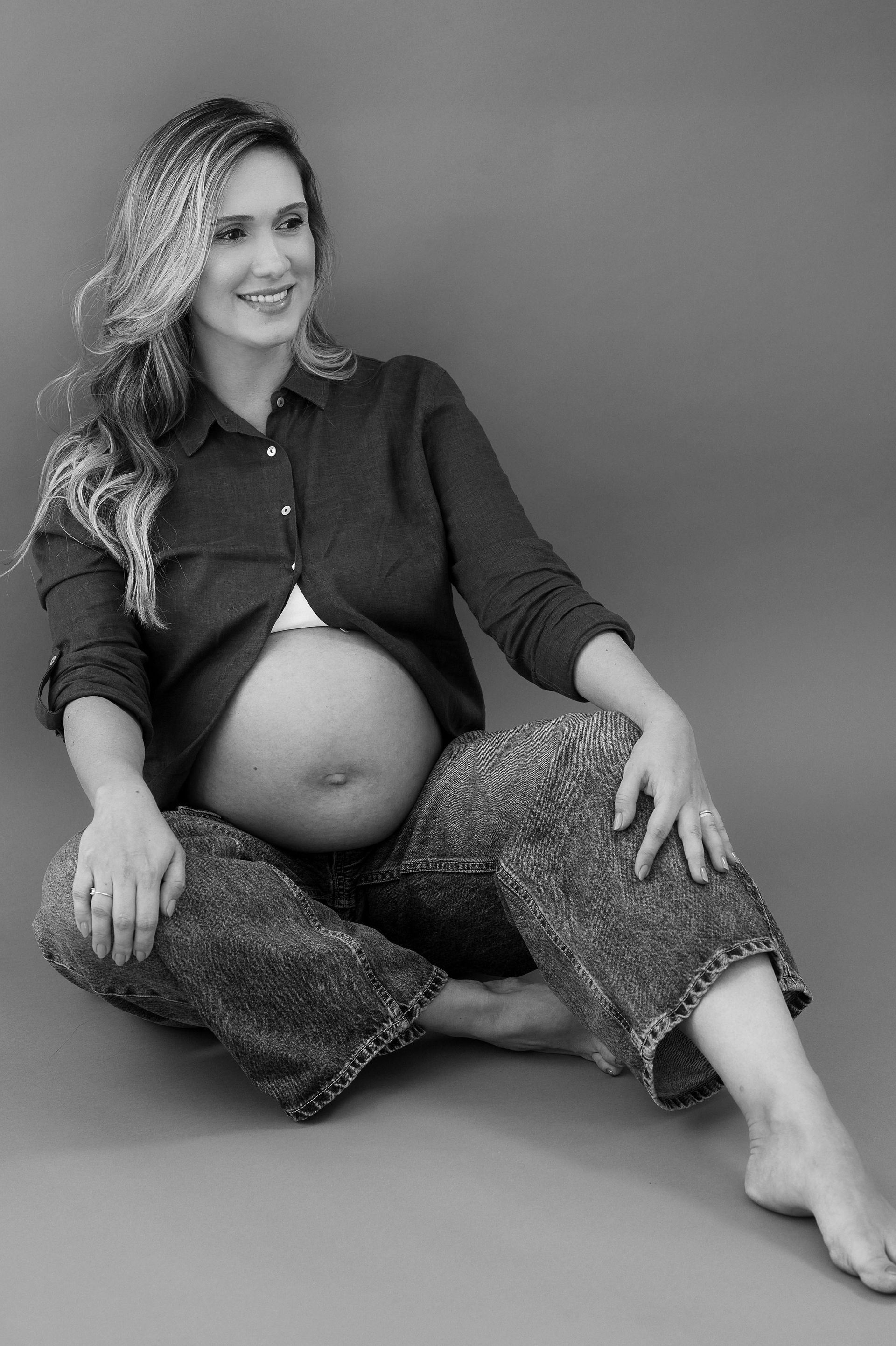 Ensaio Gestante em estúdio, Orlândia - SP - 2 - 7