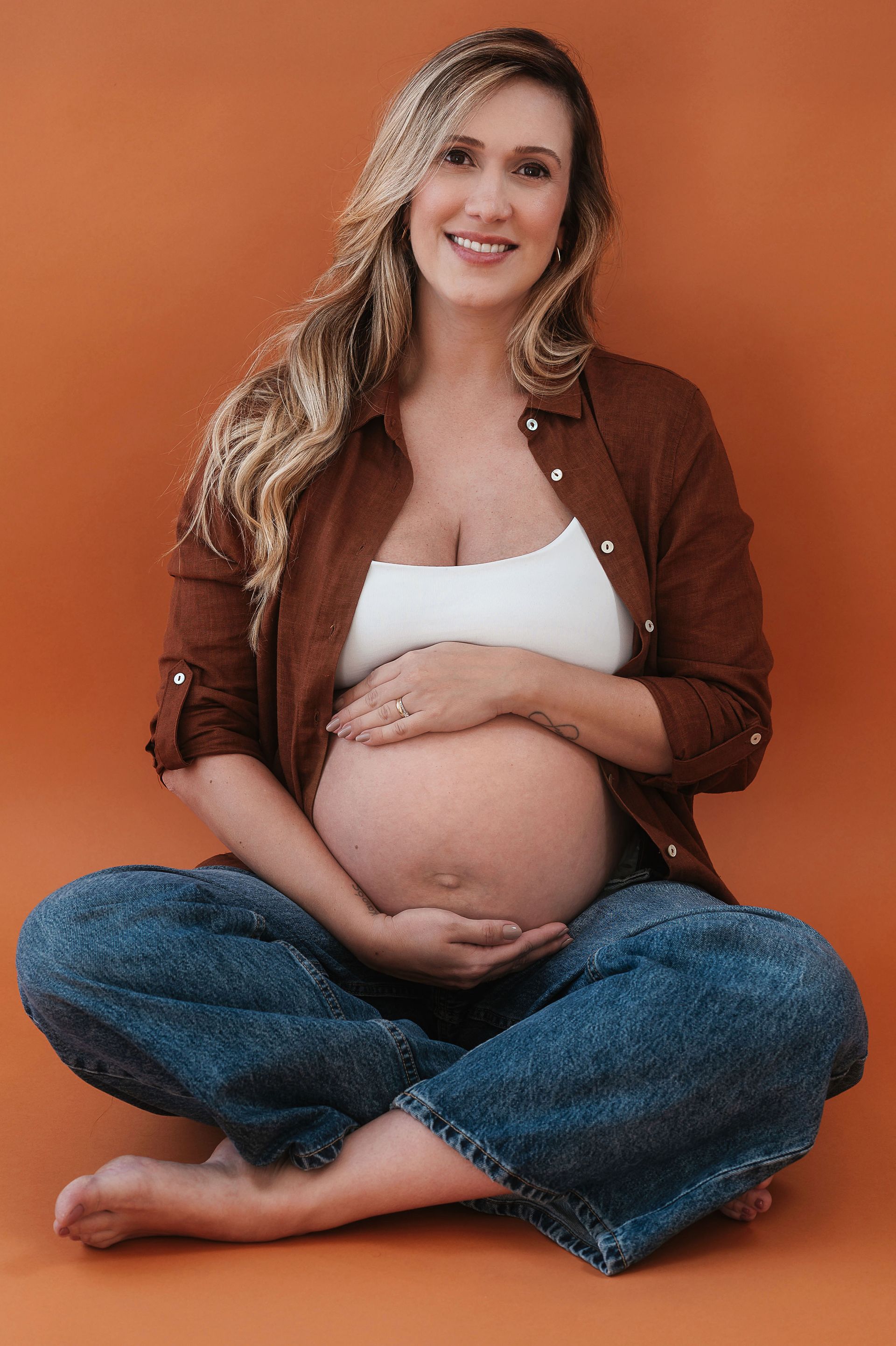 Ensaio Gestante em estúdio, Orlândia - SP - 2 - 9