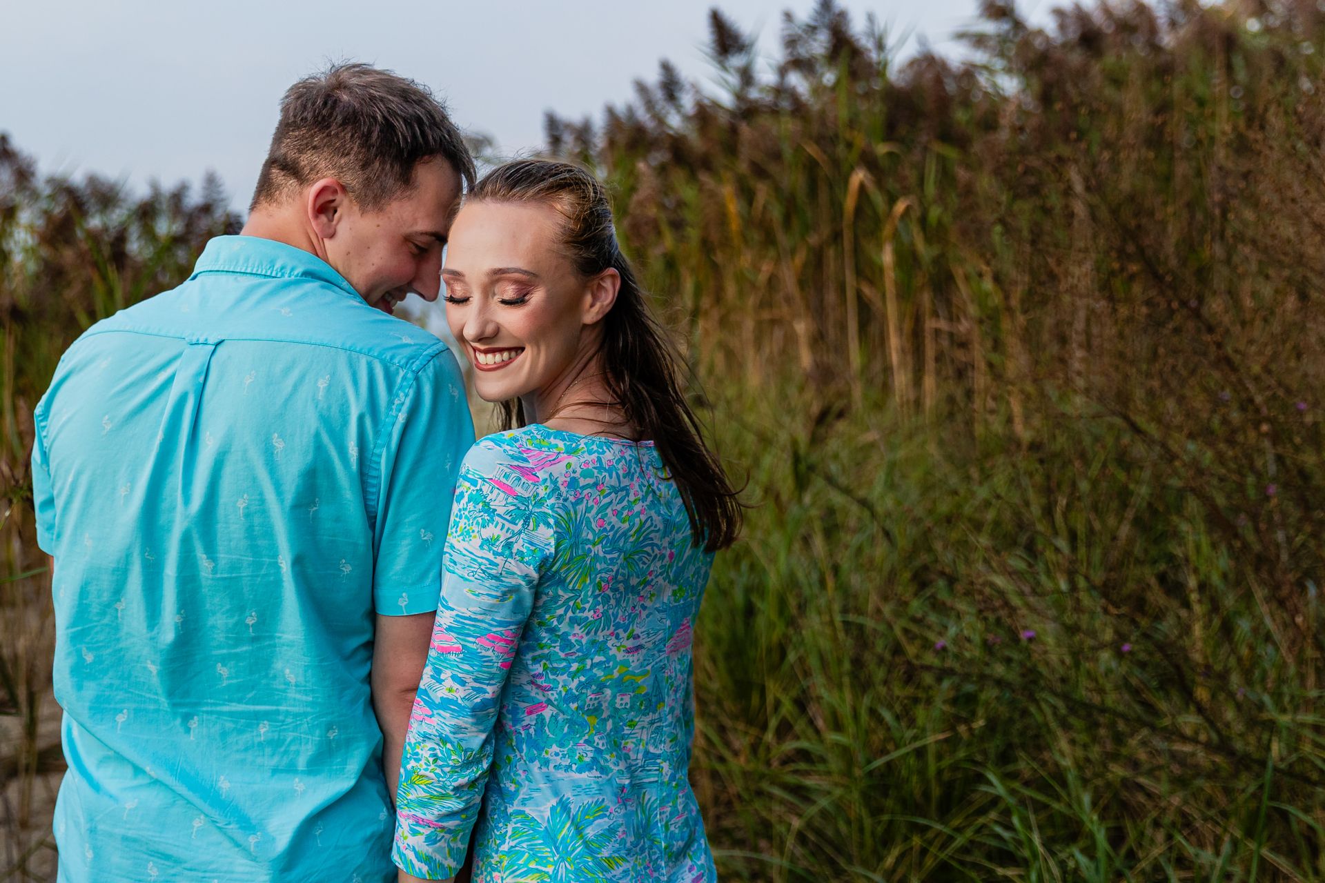 Sam & Patrick's Vibrant Beach Wedding at Millway Beach - 2 - 1
