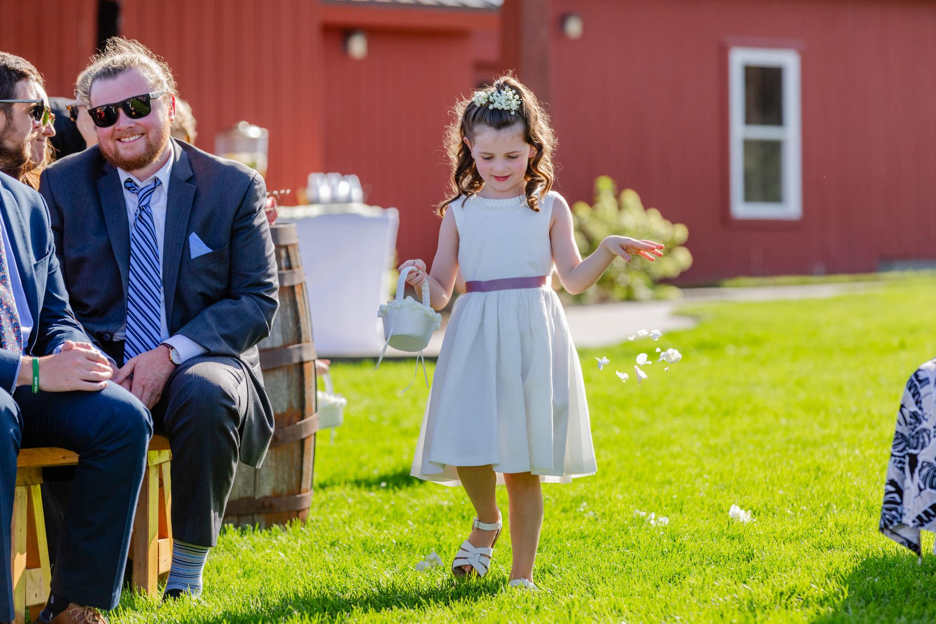 Jessie & Josh's Sunny Farm Wedding at Allen Hill Farm - 2 - 1