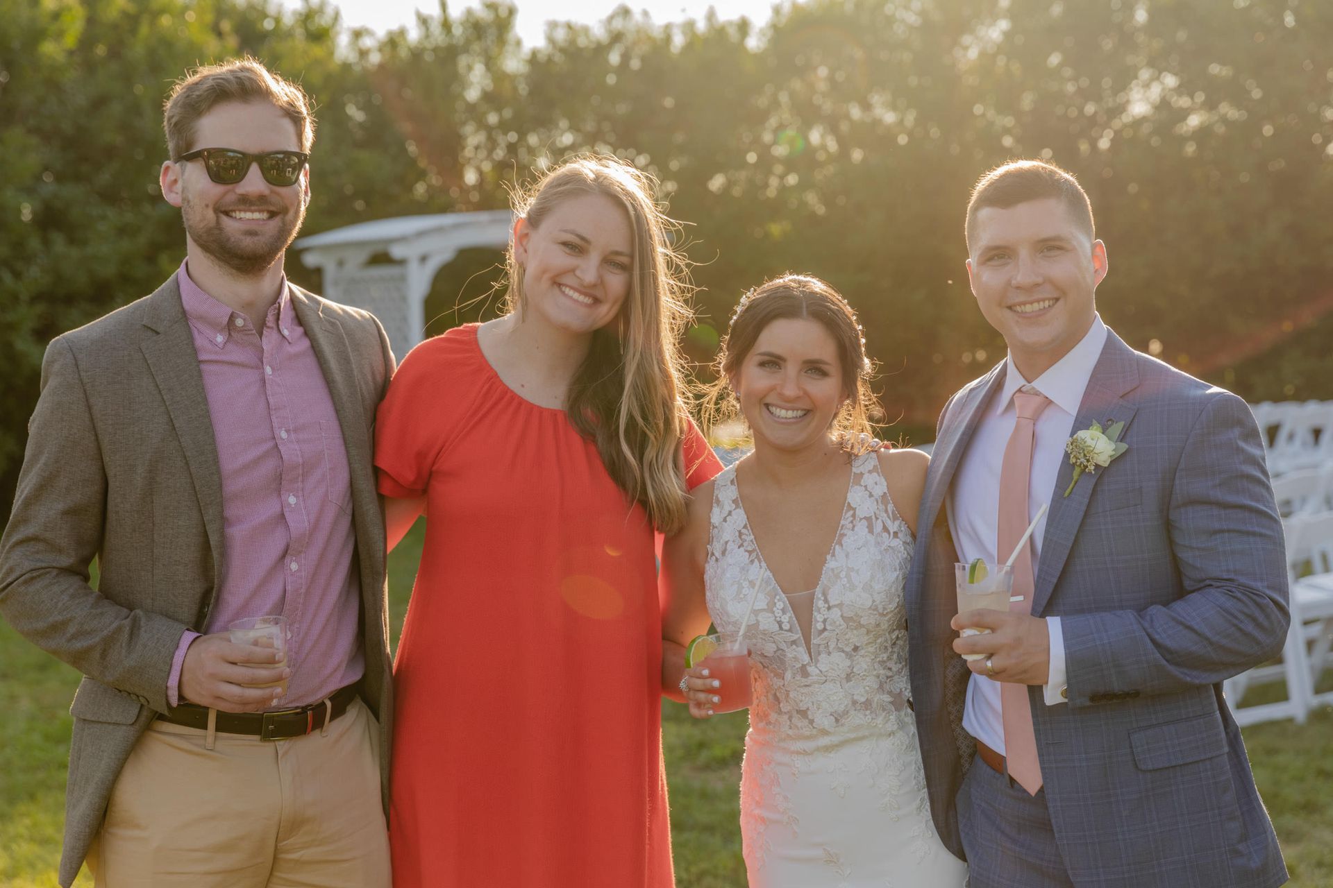Elizabeth & Bradley's Sunny Wedding at Kinney Bungalow - 2 - 3