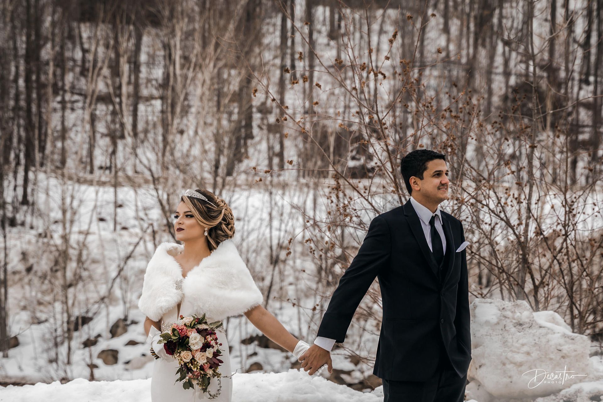Estefani & Leandro's Winter Wedding - 2 - 0