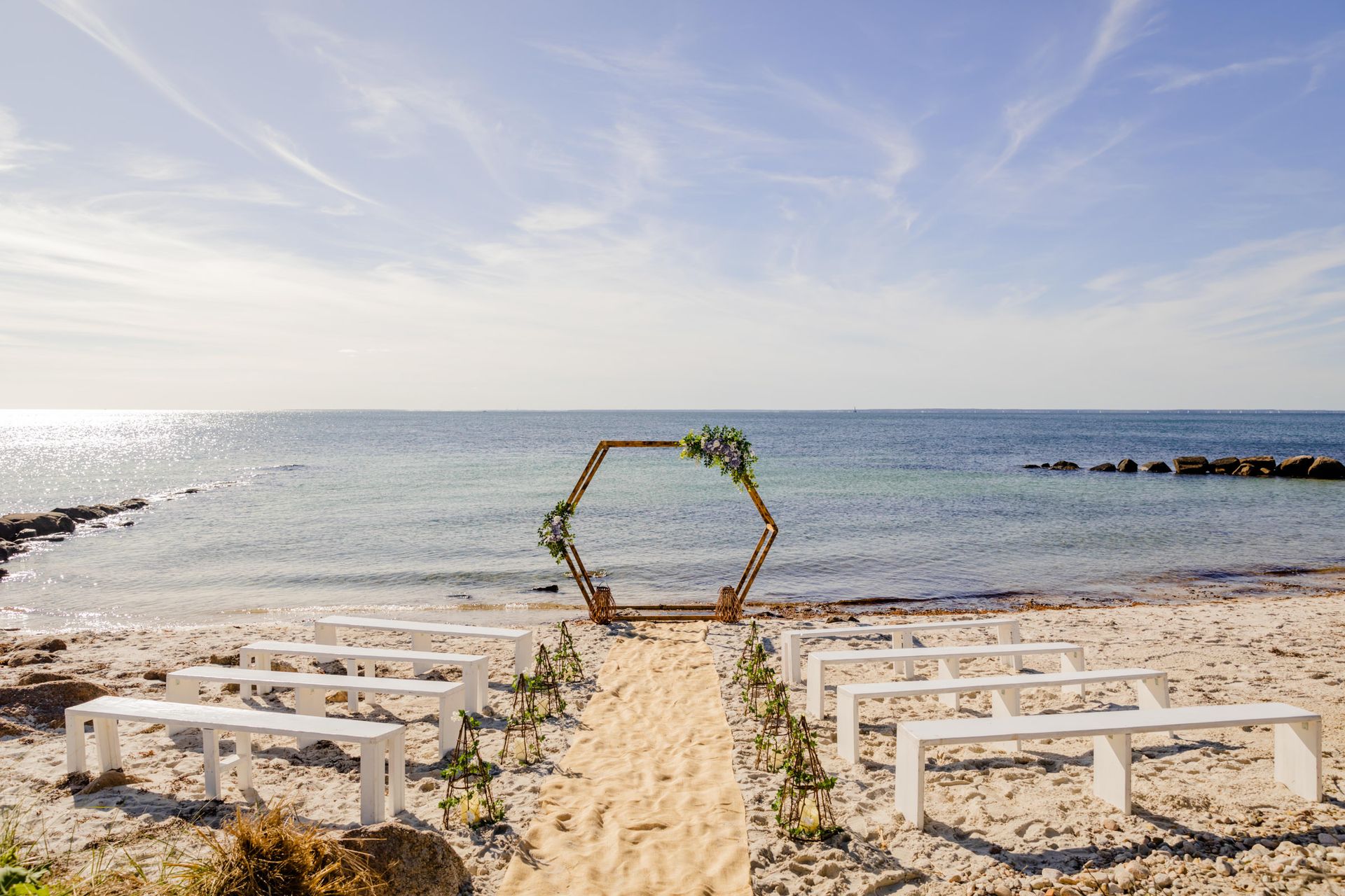 Kamila & Jonas's Cape Cod Beachfront Wedding in Falmouth - 2 - 3
