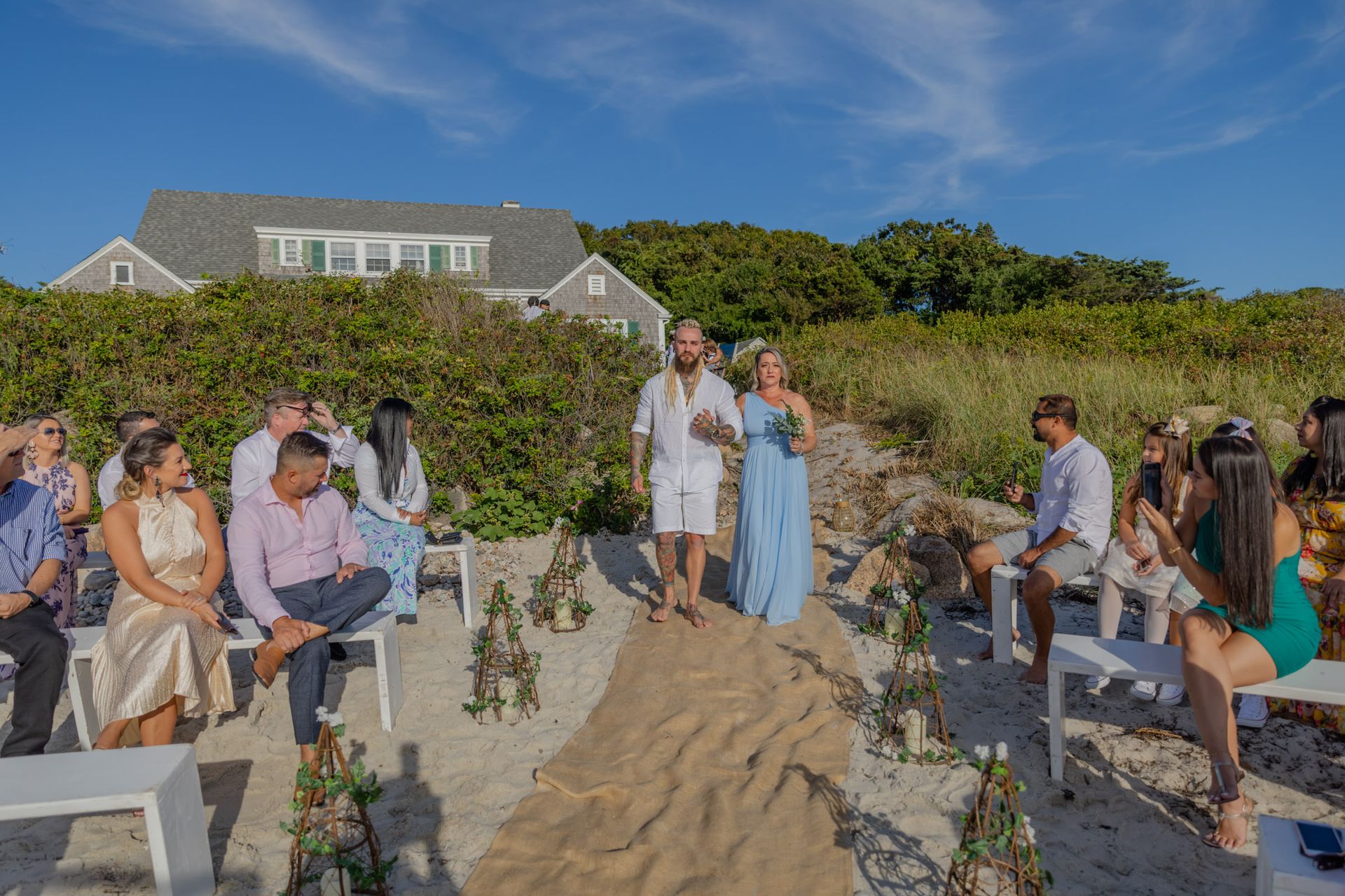 Kamila & Jonas's Cape Cod Beachfront Wedding in Falmouth - 2 - 0