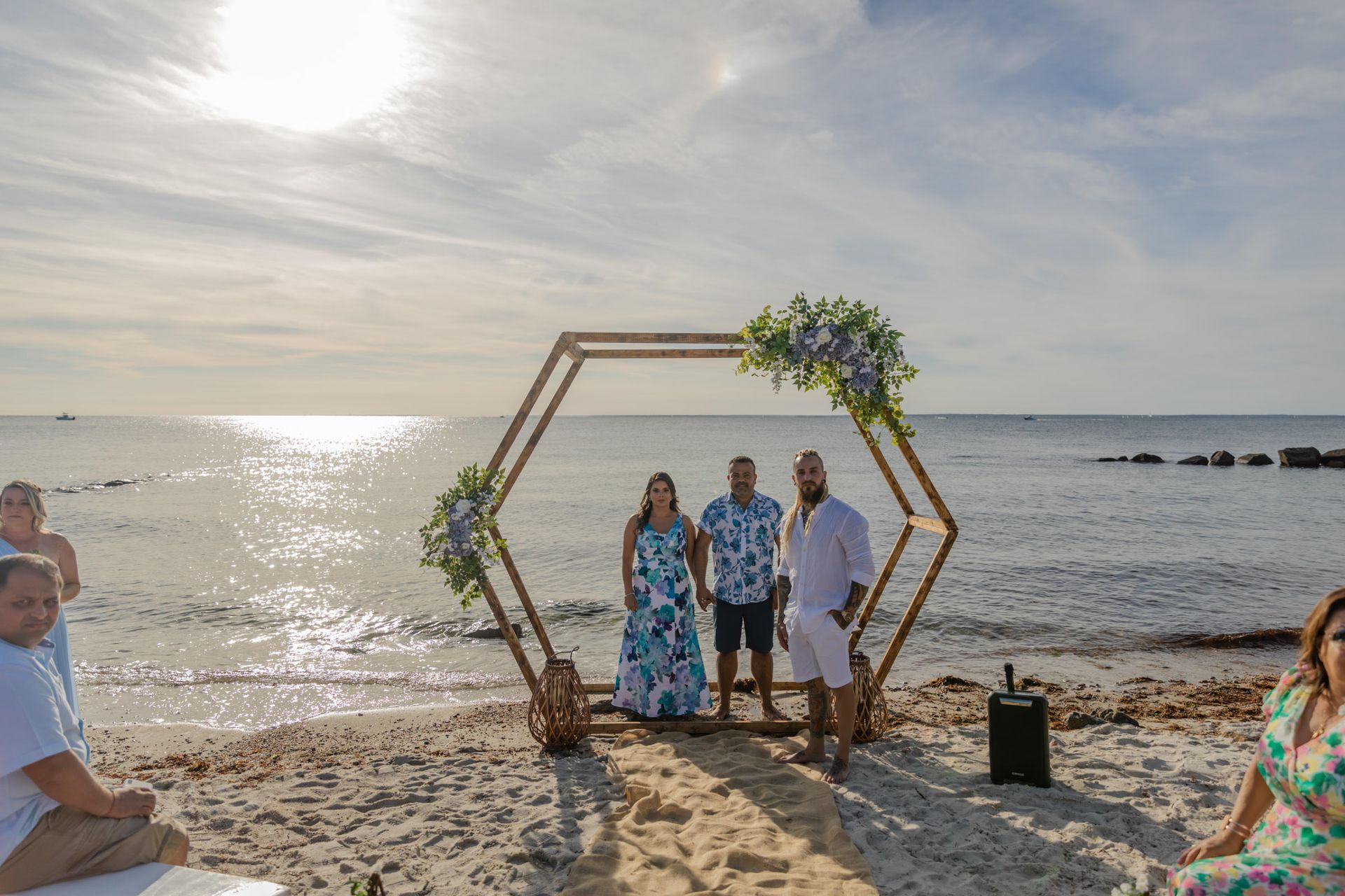 Kamila & Jonas's Cape Cod Beachfront Wedding in Falmouth - 2 - 1