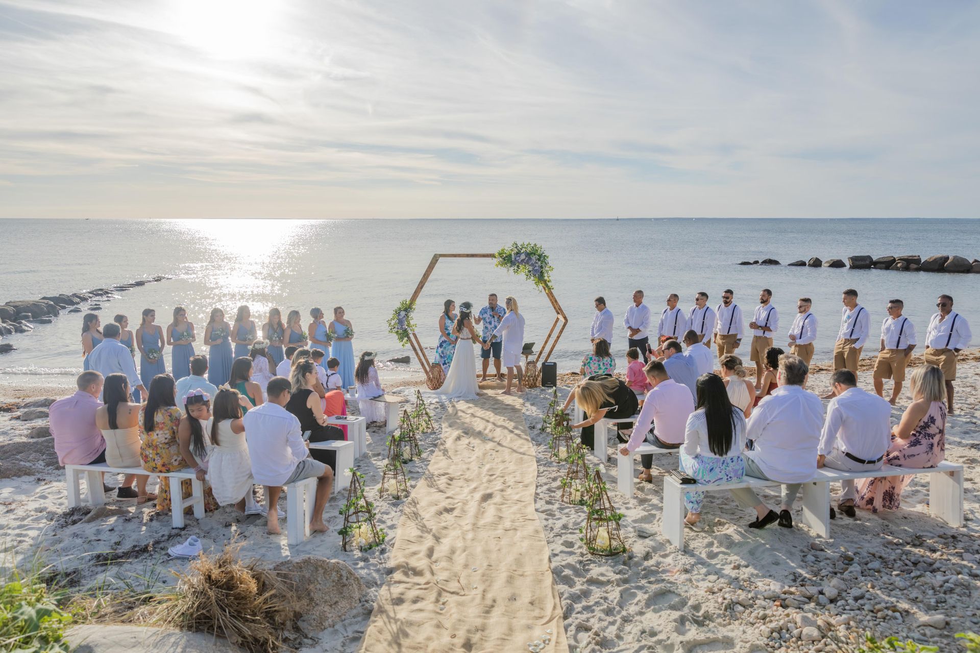 Kamila & Jonas's Cape Cod Beachfront Wedding in Falmouth - 2 - 0