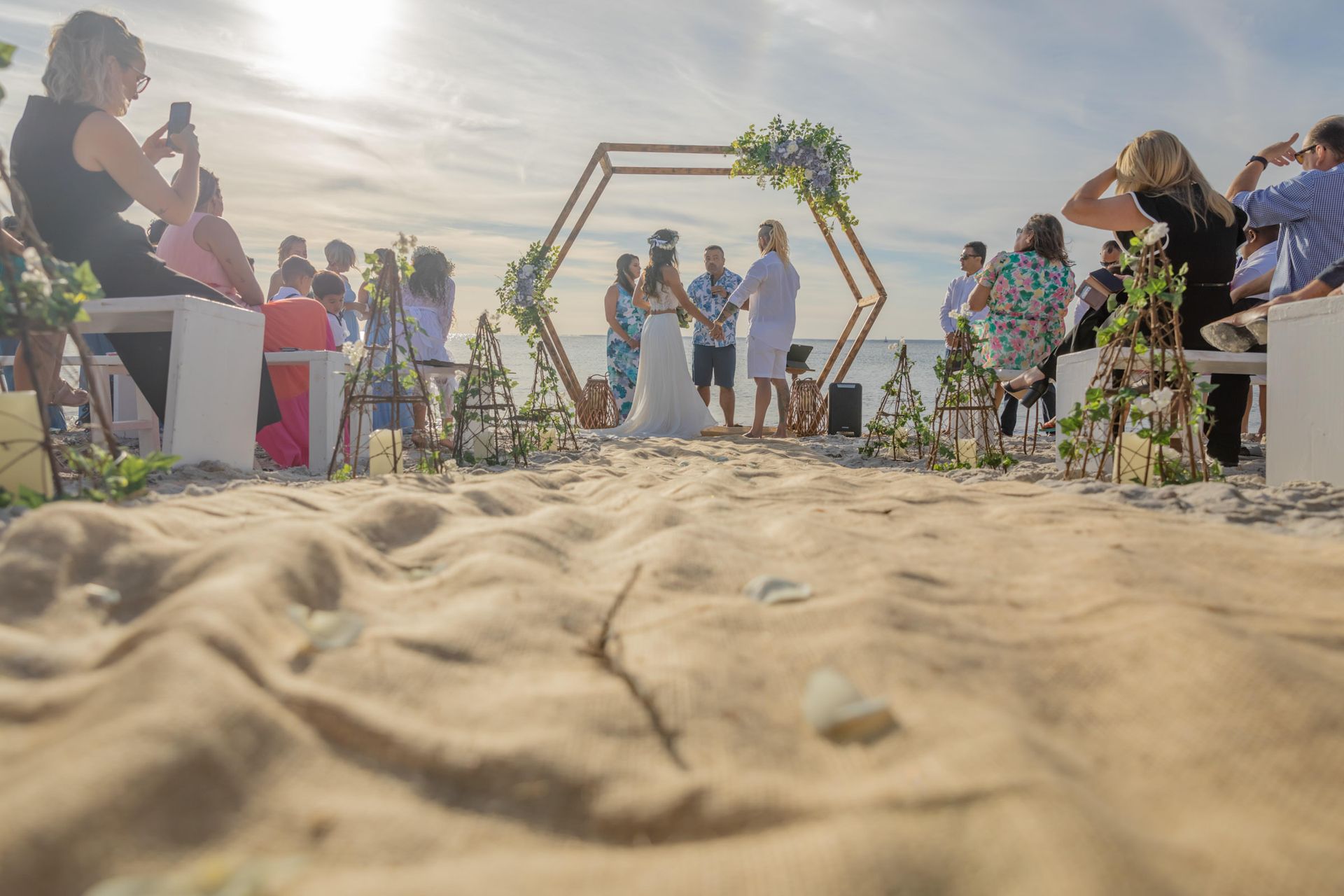 Kamila & Jonas's Cape Cod Beachfront Wedding in Falmouth - 2 - 1