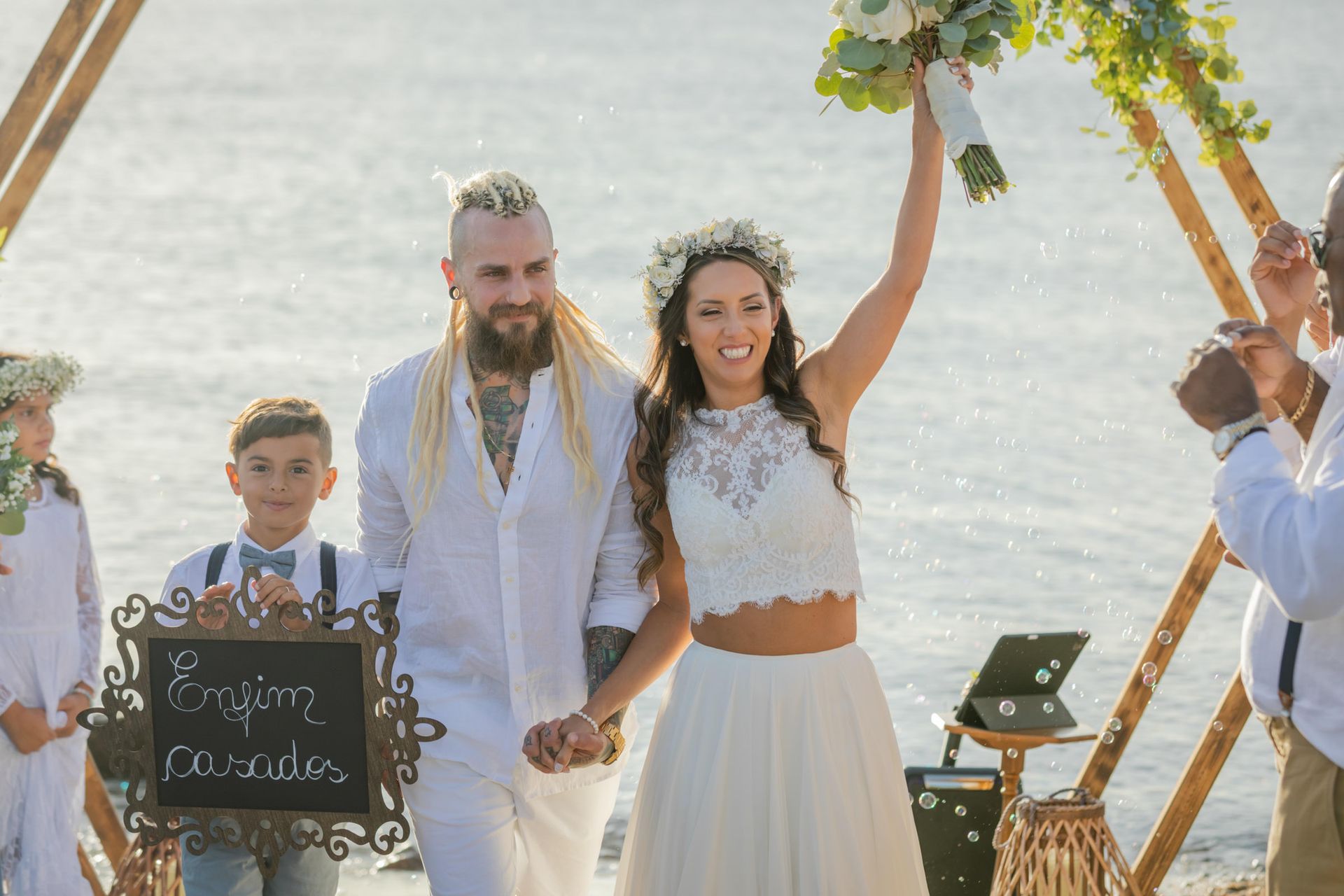 Kamila & Jonas's Cape Cod Beachfront Wedding in Falmouth - 2 - 0