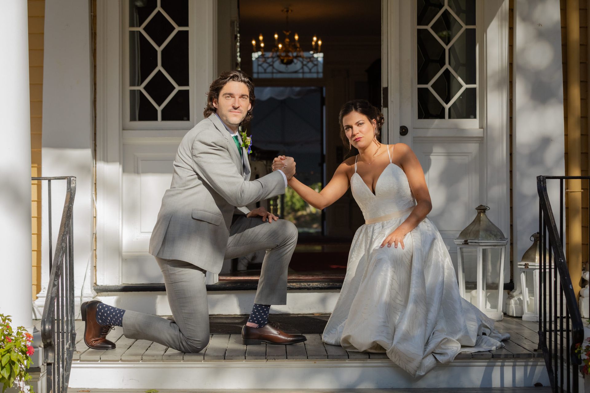 Lauren & Tim's Joyful Wedding at The Pierce House - 2 - 1