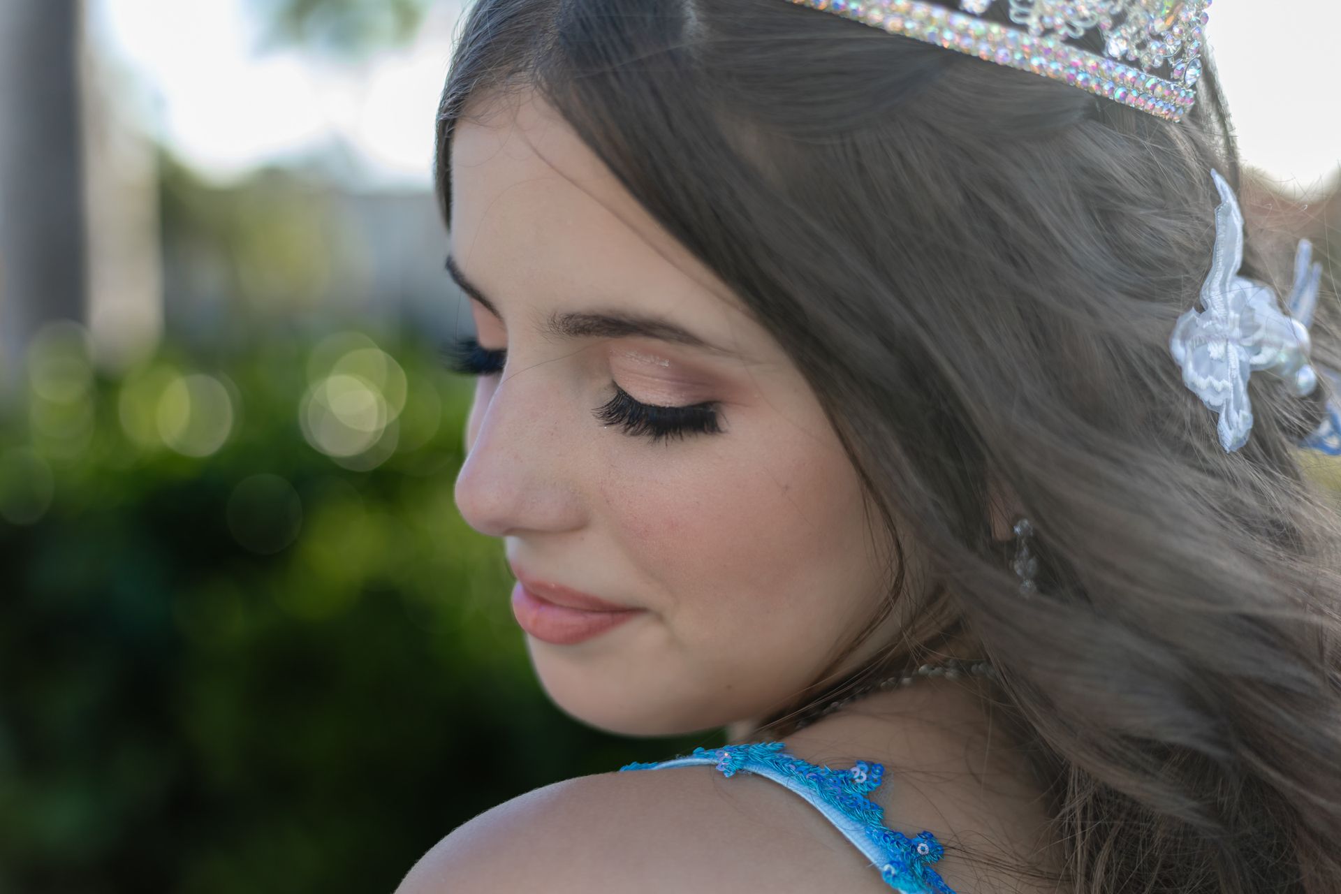 Radiant in Blue: Samantha's Sweet 16 Photo Shoot - 2 - 2