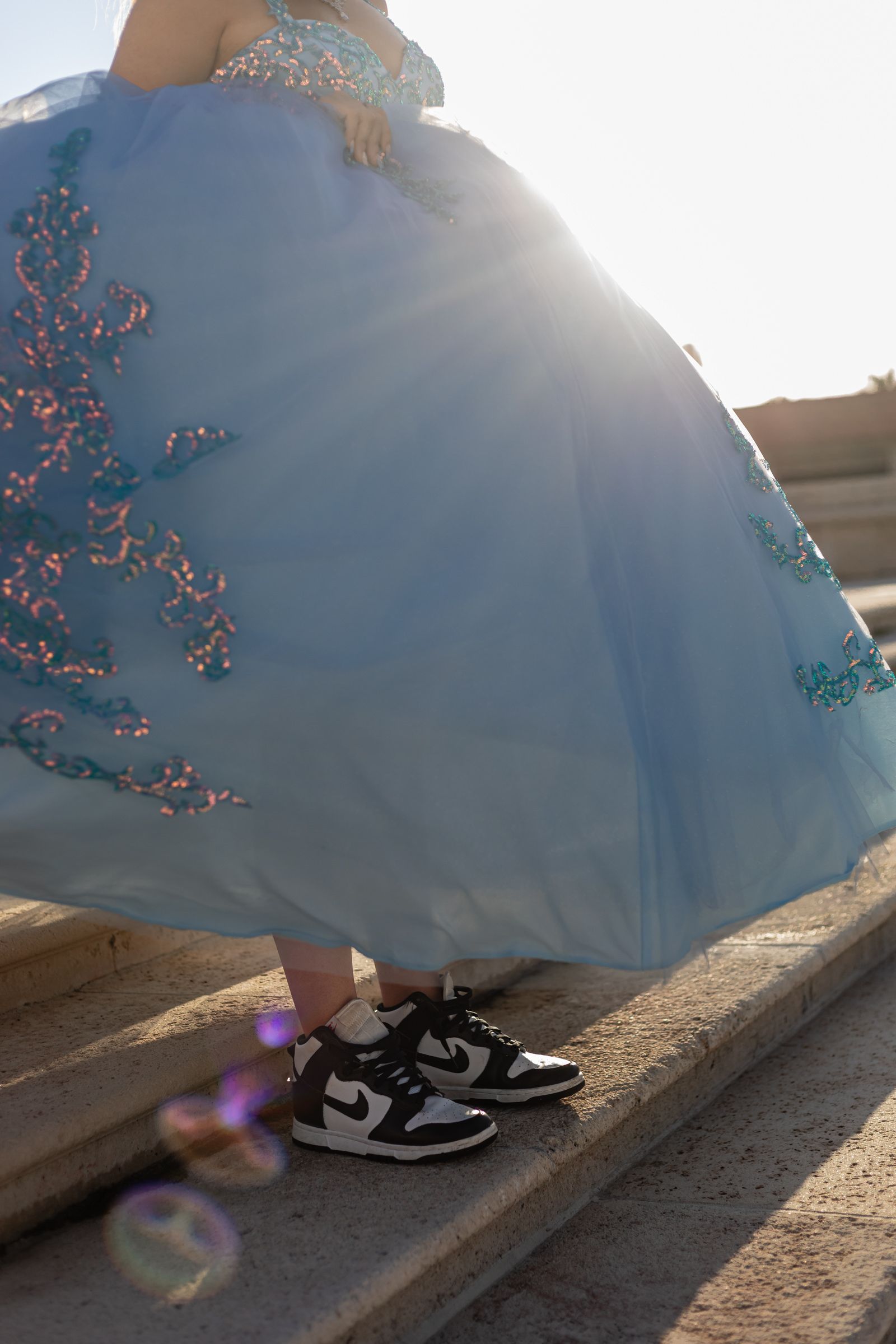 Radiant in Blue: Samantha's Sweet 16 Photo Shoot - 2 - 2