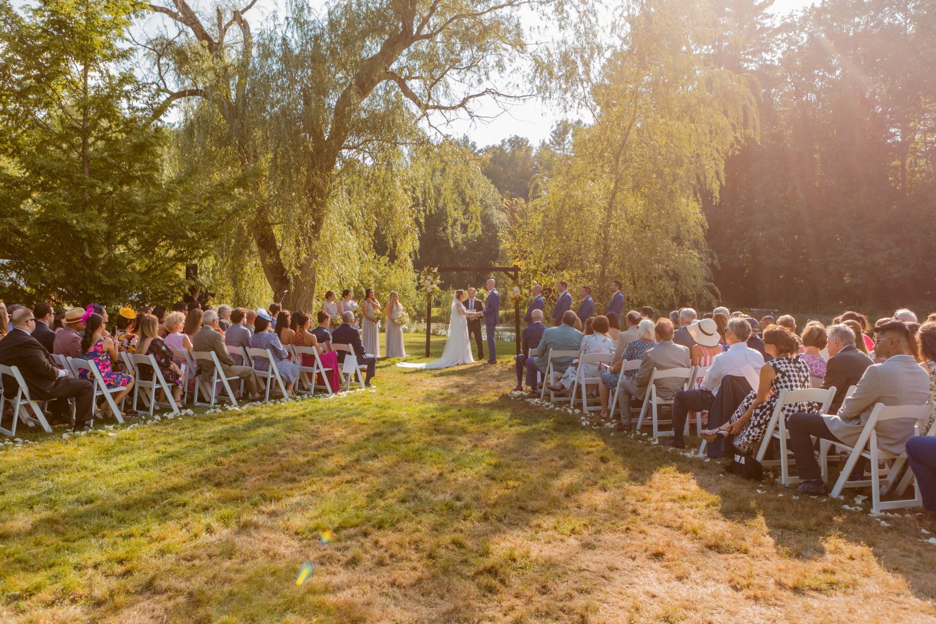 Natalie and Jon's Elegant Wedding at Pierce House - 2 - 3