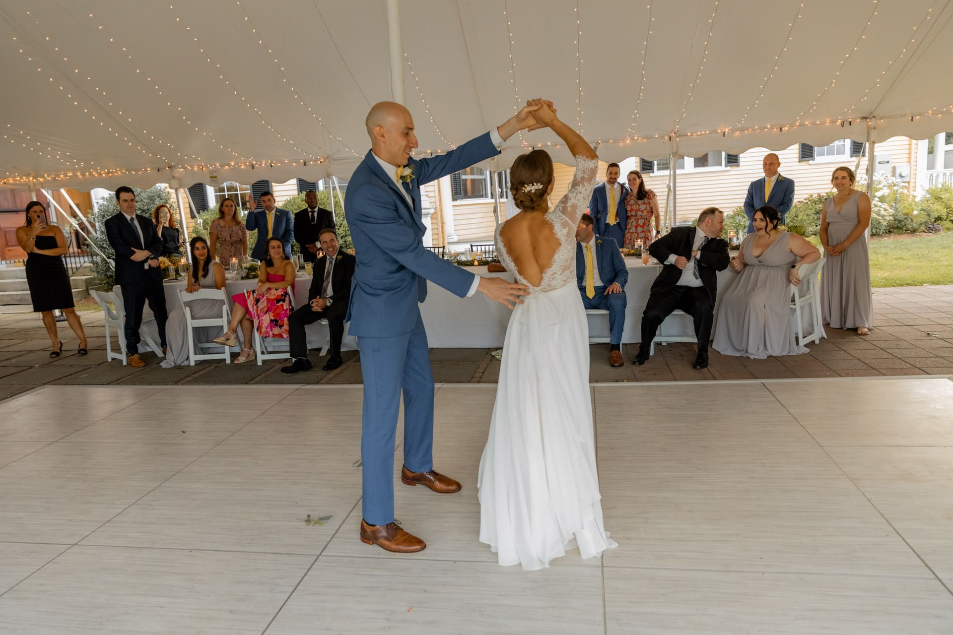 Natalie and Jon's Elegant Wedding at Pierce House - 2 - 2