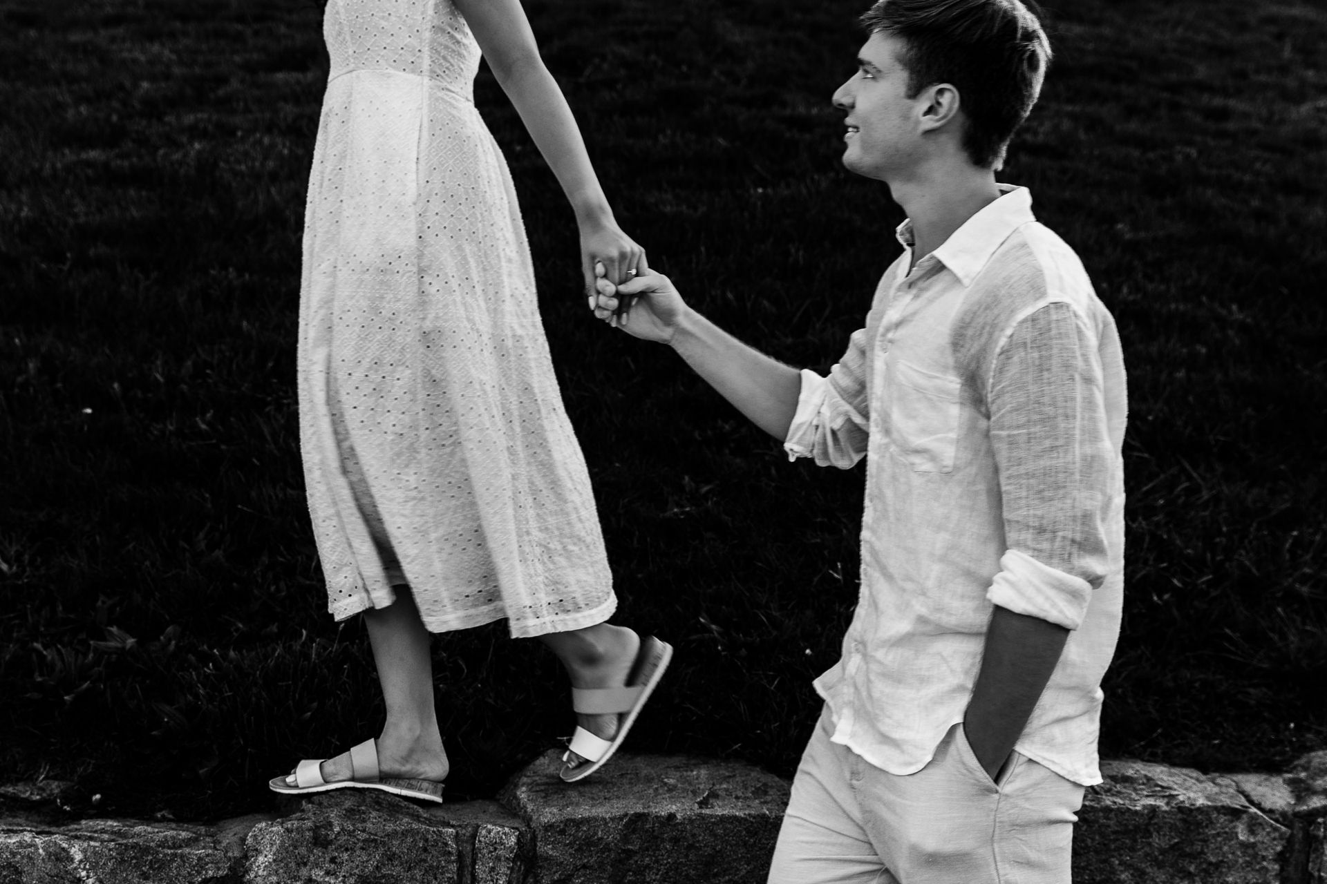 Julia & Andre's Brewster Gardens Engagement - 3 - 3