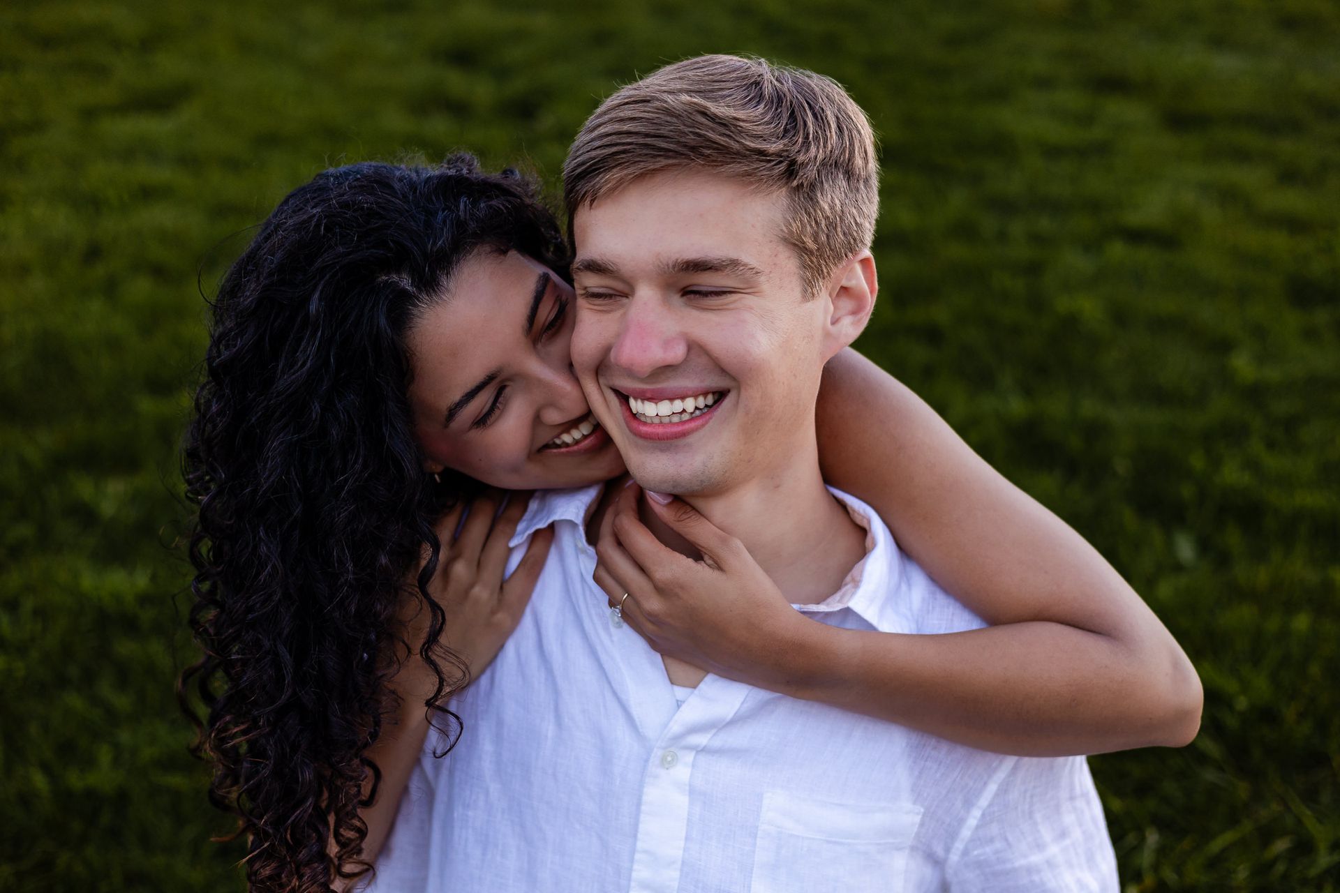 Julia & Andre's Brewster Gardens Engagement - 3 - 1