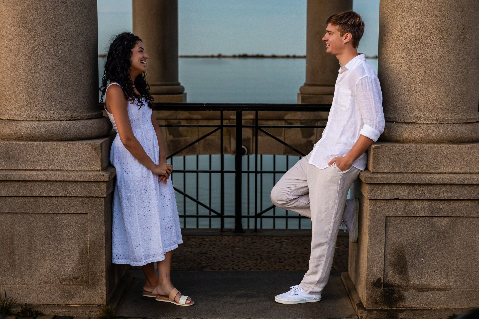 Julia & Andre's Brewster Gardens Engagement - 3 - 1