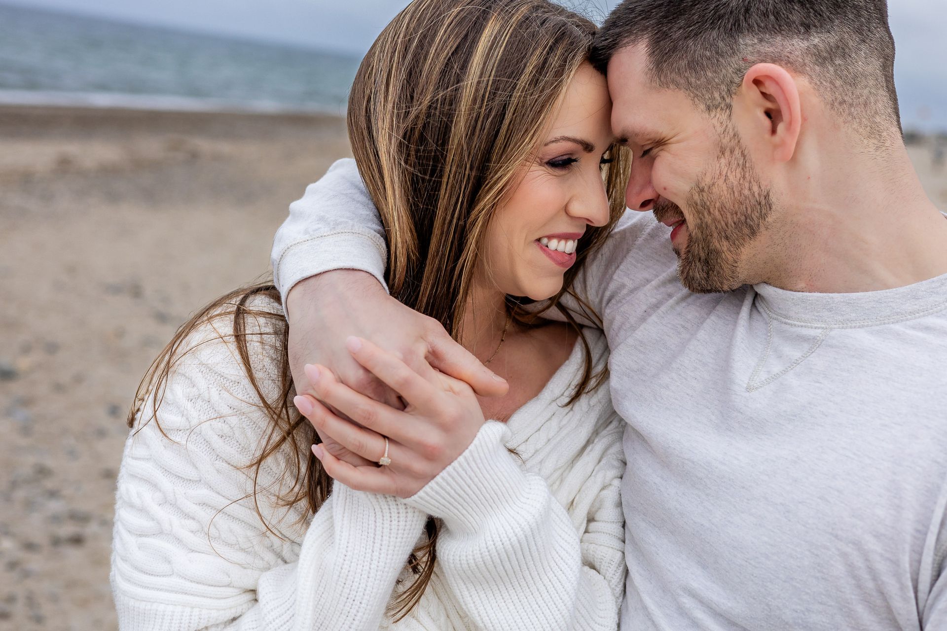 Lindsay & Greg's Sandy Neck Engagement - 2 - 1