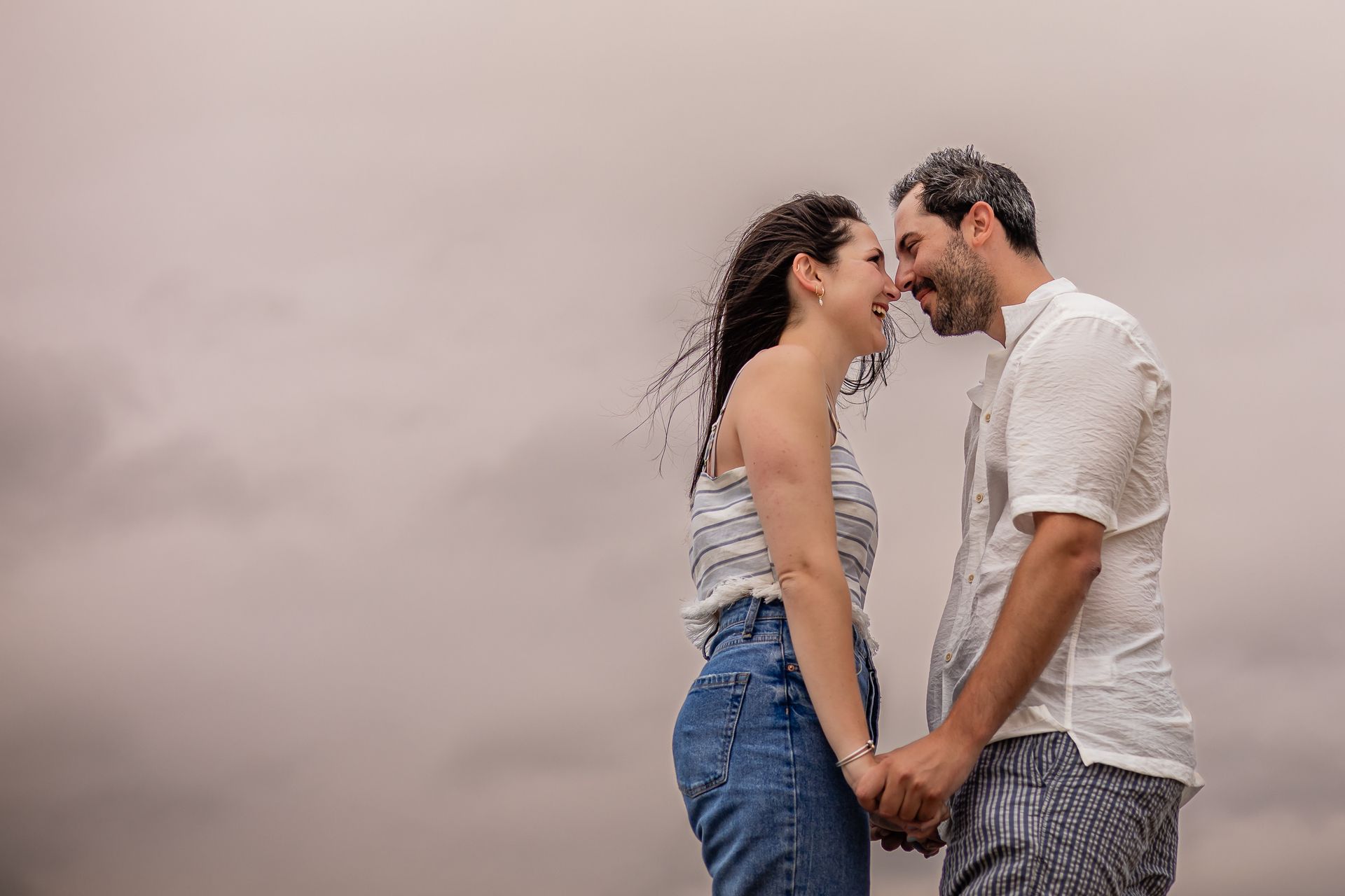 Cloudy Skies, Bright Future: Lauren & Max’s Heartfelt Proposal at Crosby Landing Beach - 2 - 1