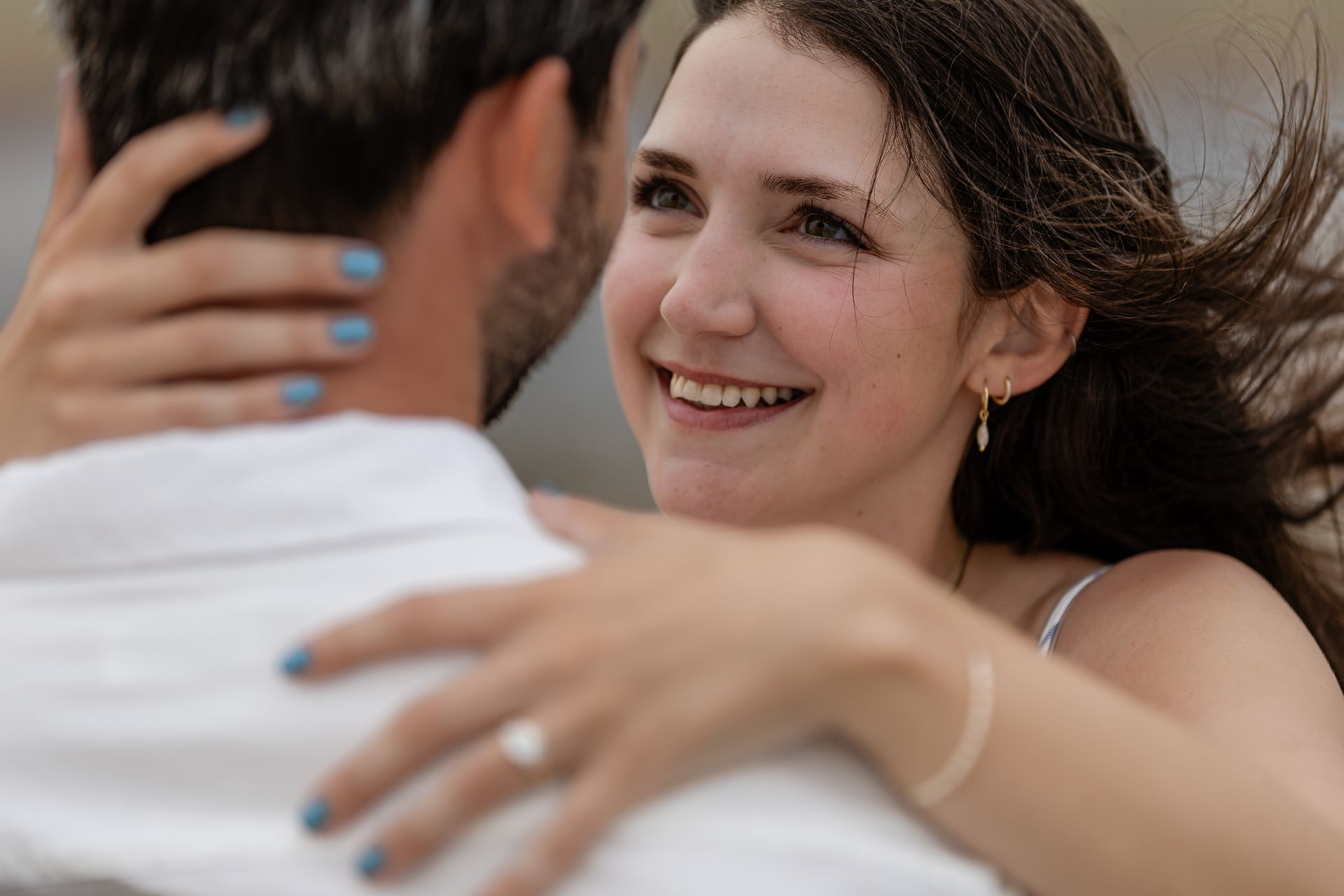 Cloudy Skies, Bright Future: Lauren & Max’s Heartfelt Proposal at Crosby Landing Beach - 2 - 2