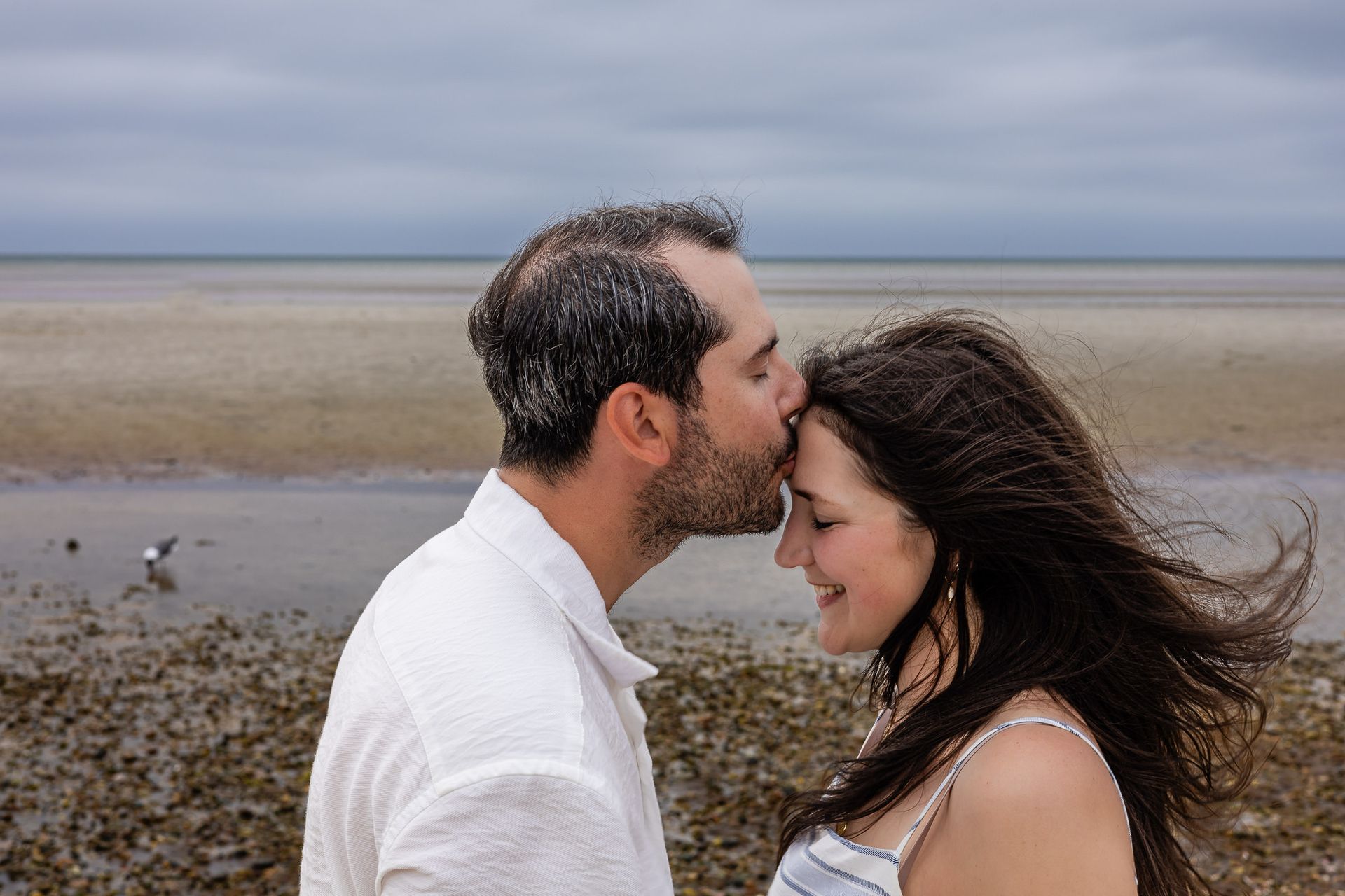 Cloudy Skies, Bright Future: Lauren & Max’s Heartfelt Proposal at Crosby Landing Beach - 2 - 2