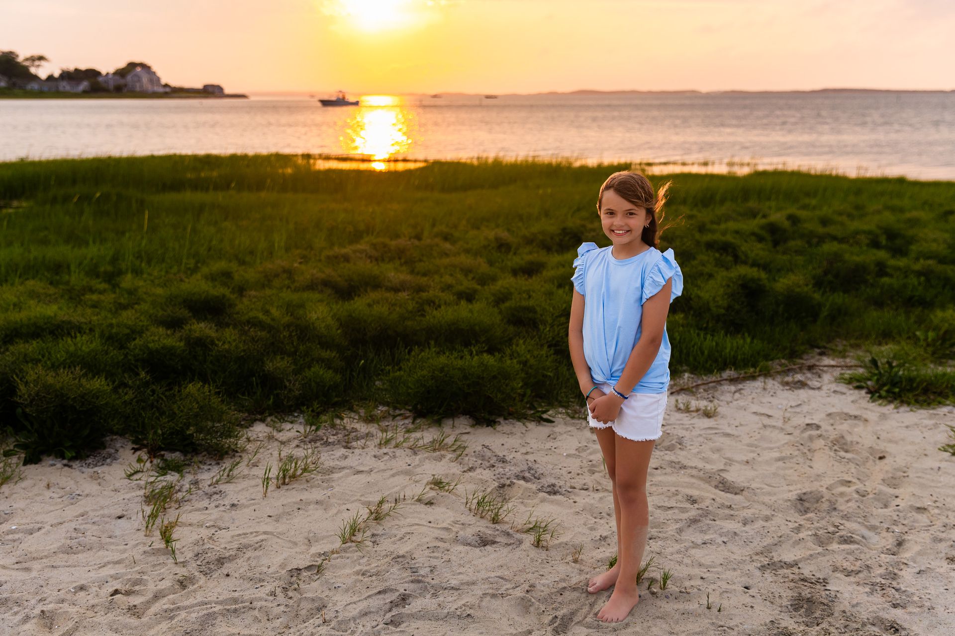 Golden Moments: The Emmi Family’s Sunset Session at Millway Beach, Cape Cod - 2 - 3