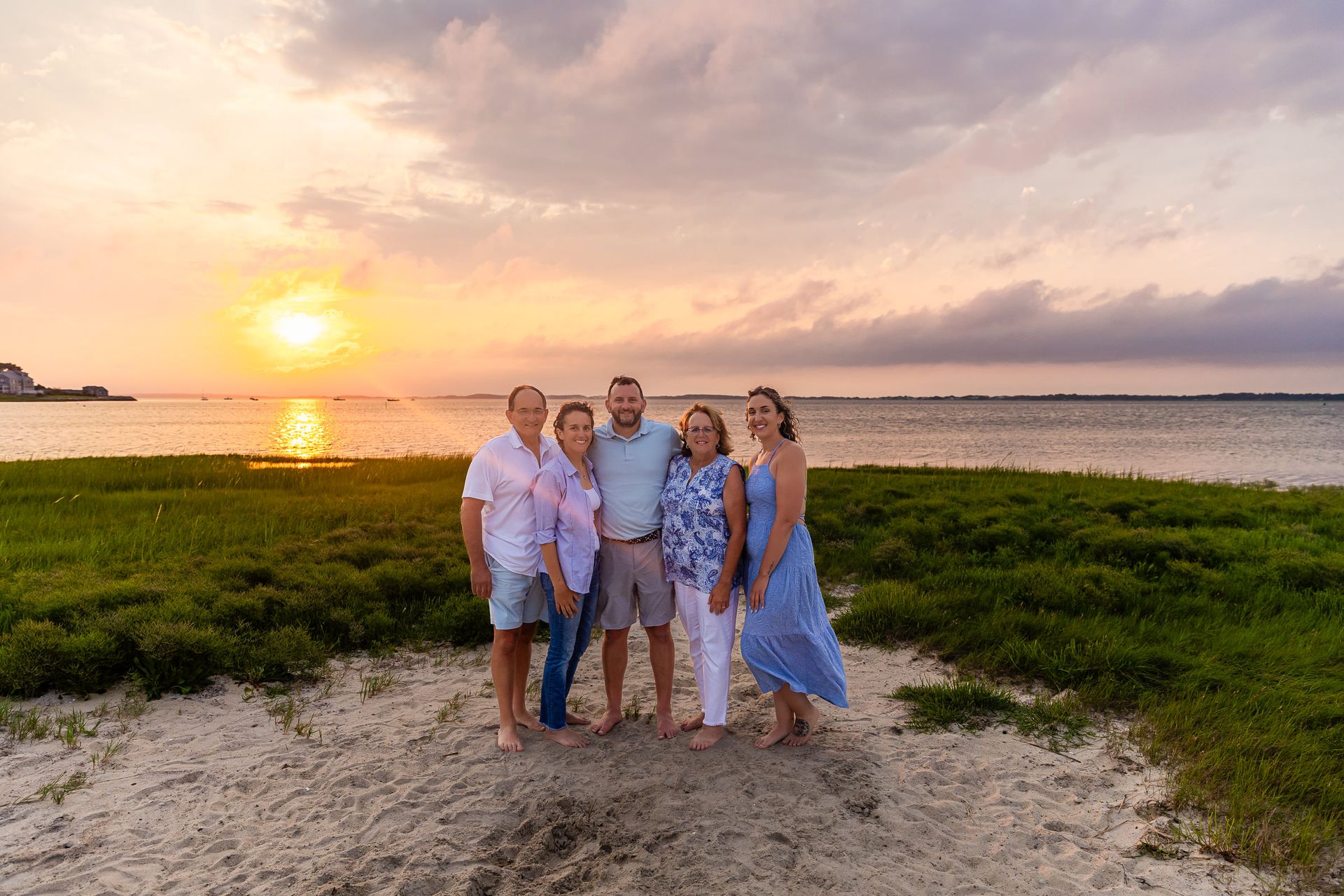 Golden Moments: The Emmi Family’s Sunset Session at Millway Beach, Cape Cod - 2 - 1