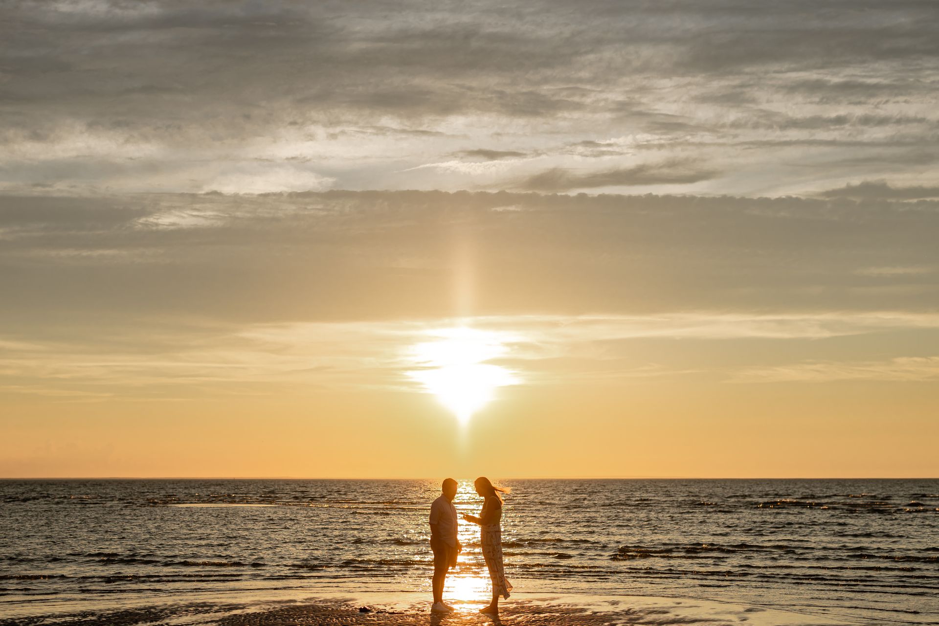 Steven & Waverly’s Surprise Proposal at Sunset – Mayflower Beach, Cape Cod - 2 - 1