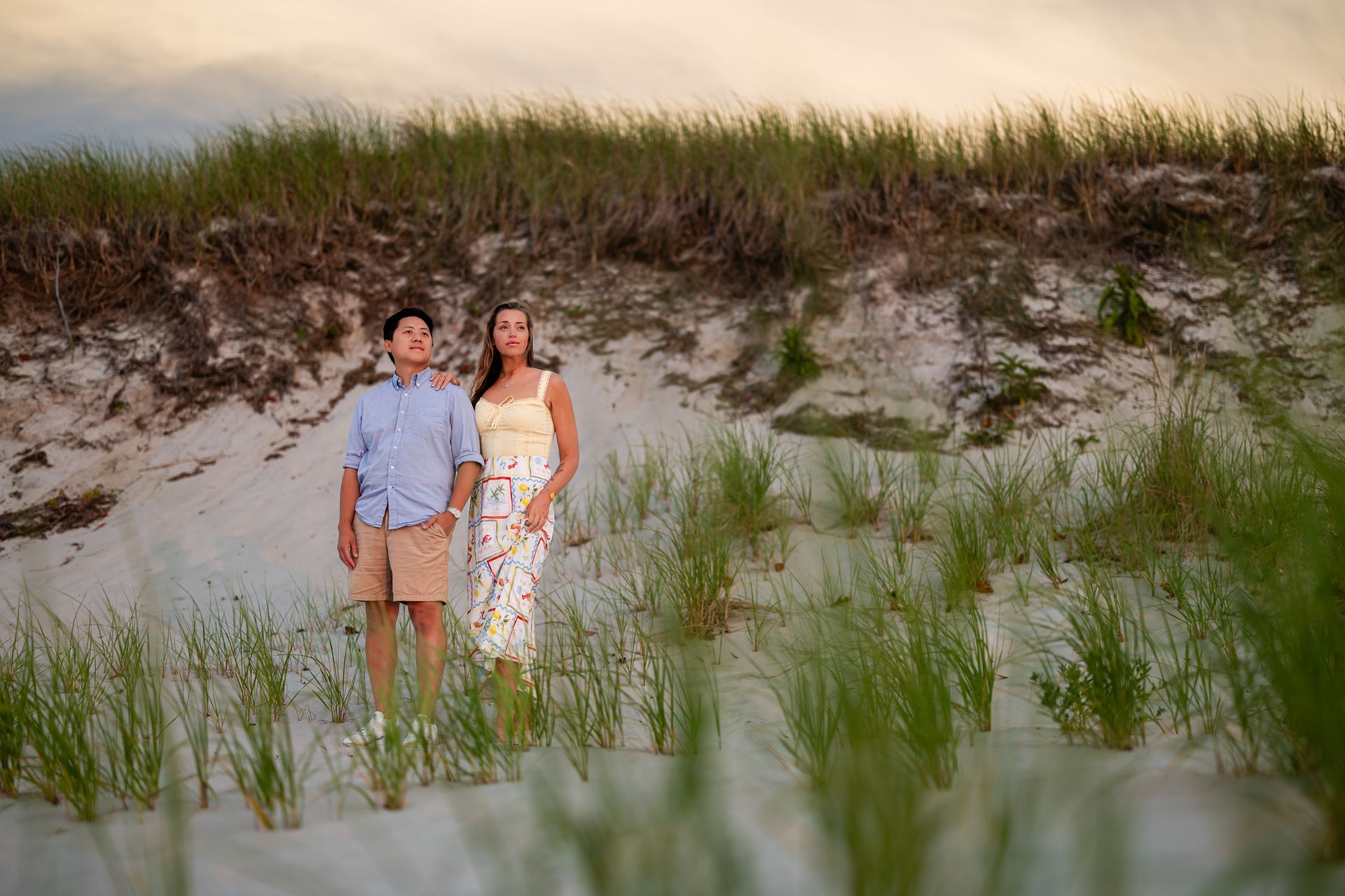 Steven & Waverly’s Surprise Proposal at Sunset – Mayflower Beach, Cape Cod - 2 - 3